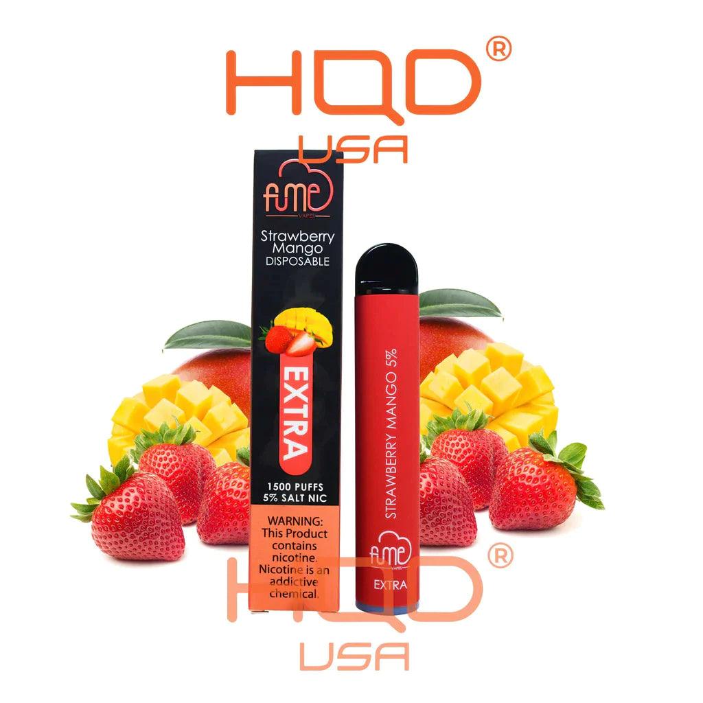 Fume | Extra Disposable Vape Strawberry Mango 1500 Puffs