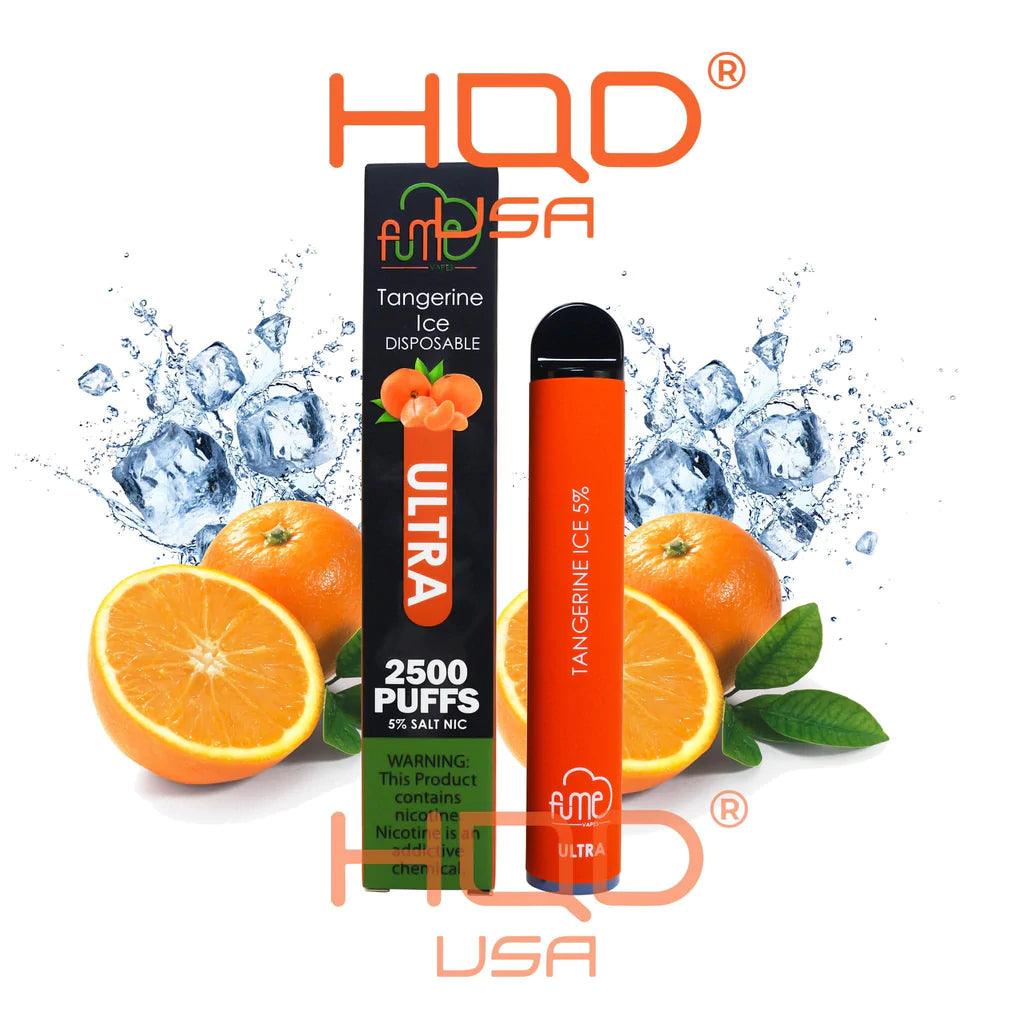 Fume | Ultra Disposable Vape Tangerine Ice 2500 Puffs