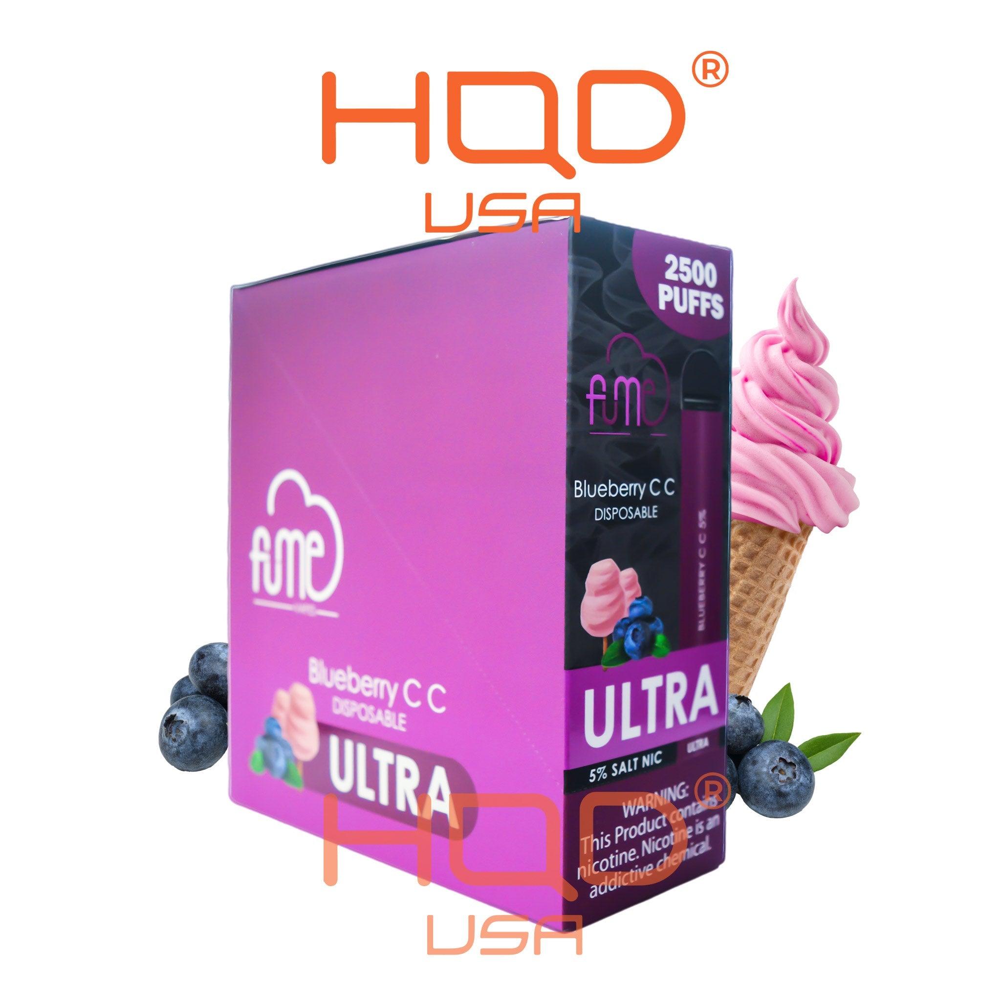 Fume Ultra Brick 10 Pieces Disposable Vape 5% Nicotine - hqdtechusa