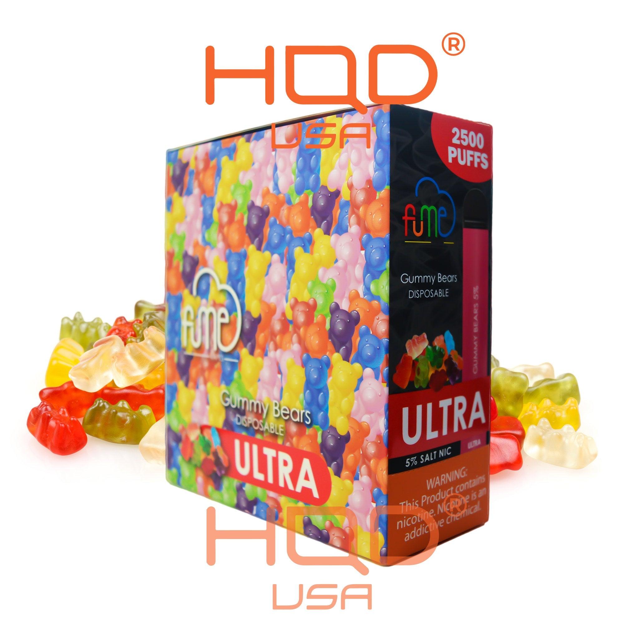 Fume Ultra Brick 10 Pieces Disposable Vape 5% Nicotine - hqdtechusa
