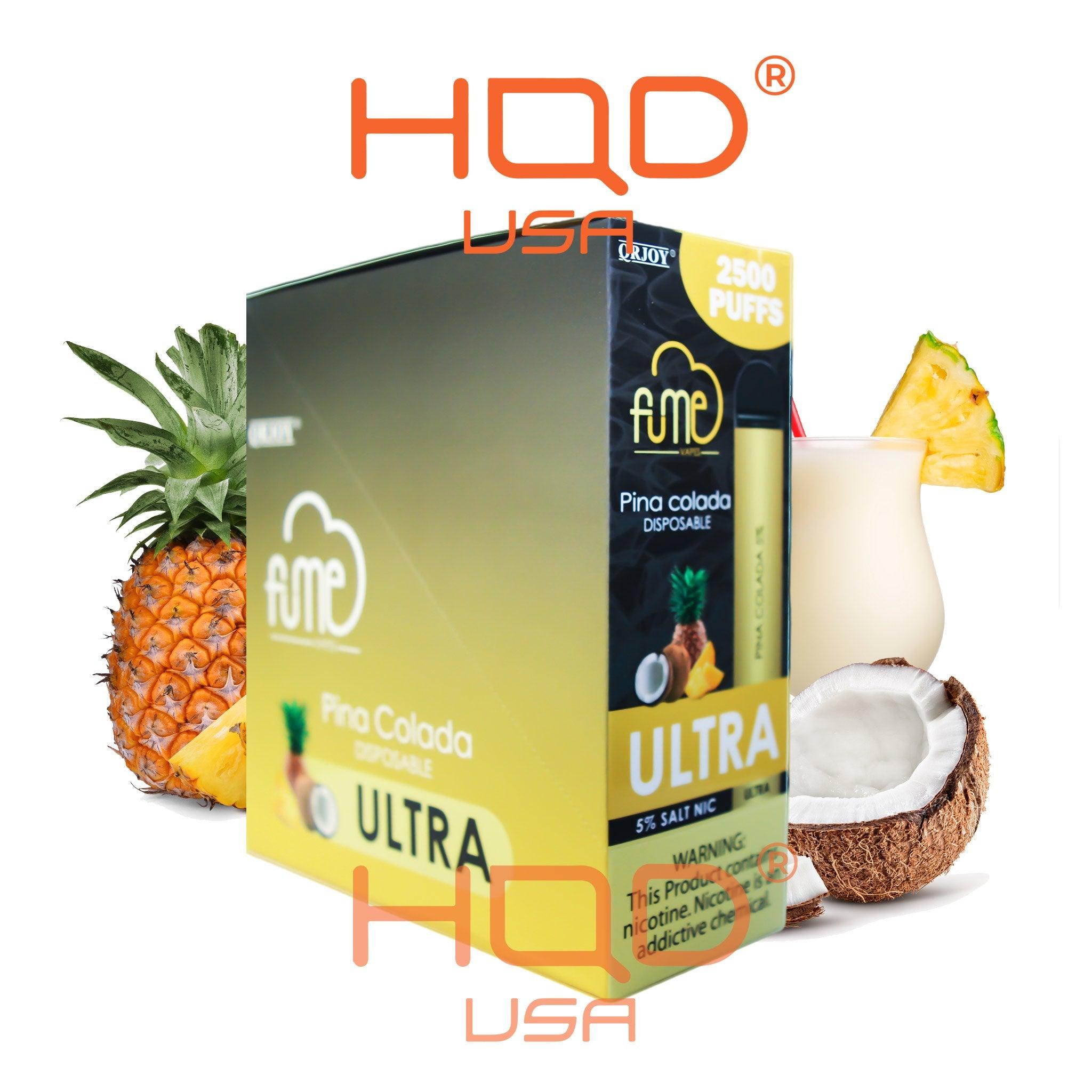 Fume Ultra Brick 10 Pieces Disposable Vape 5% Nicotine - hqdtechusa