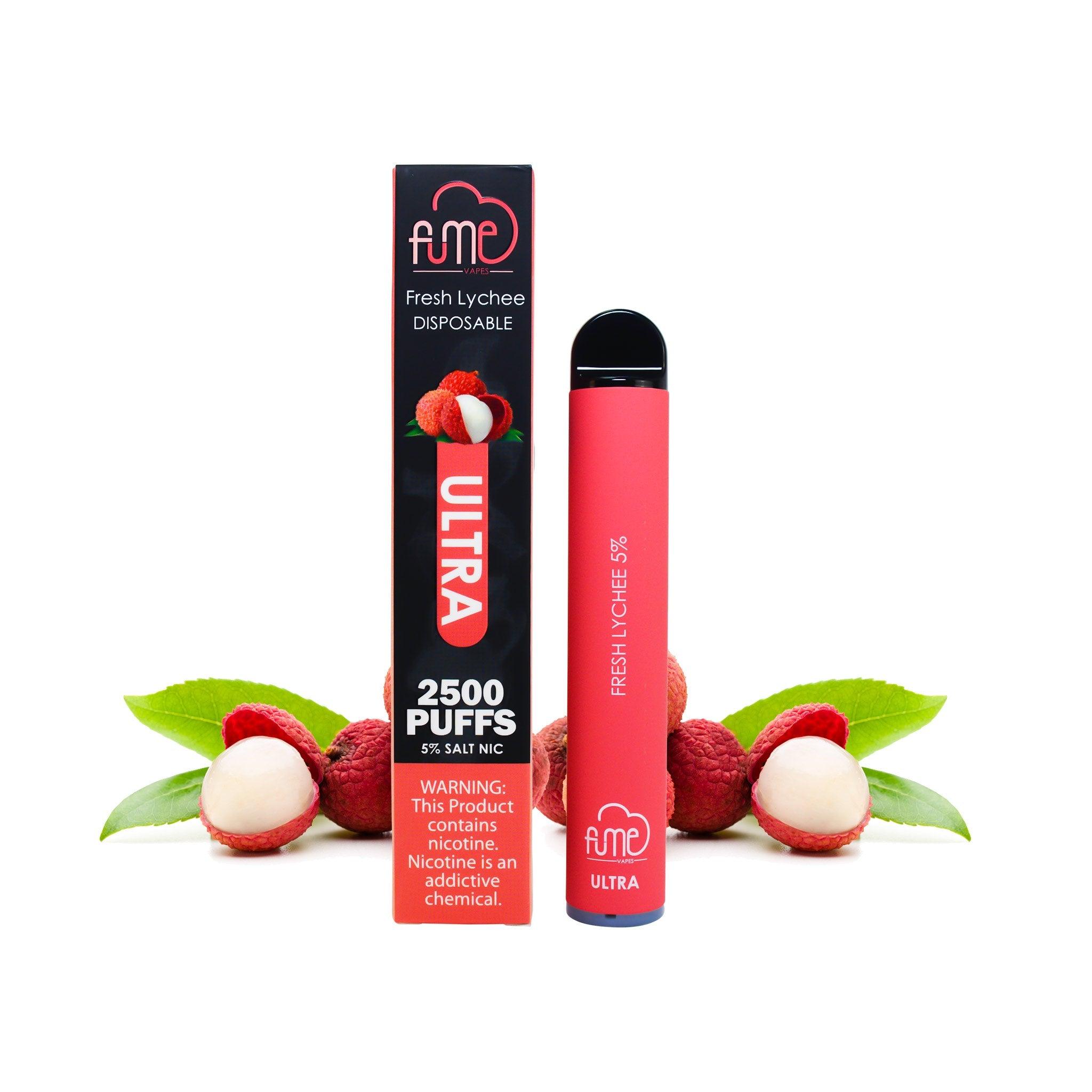 Fume | Ultra Disposable Vape Fresh Lychee 2500 Puffs