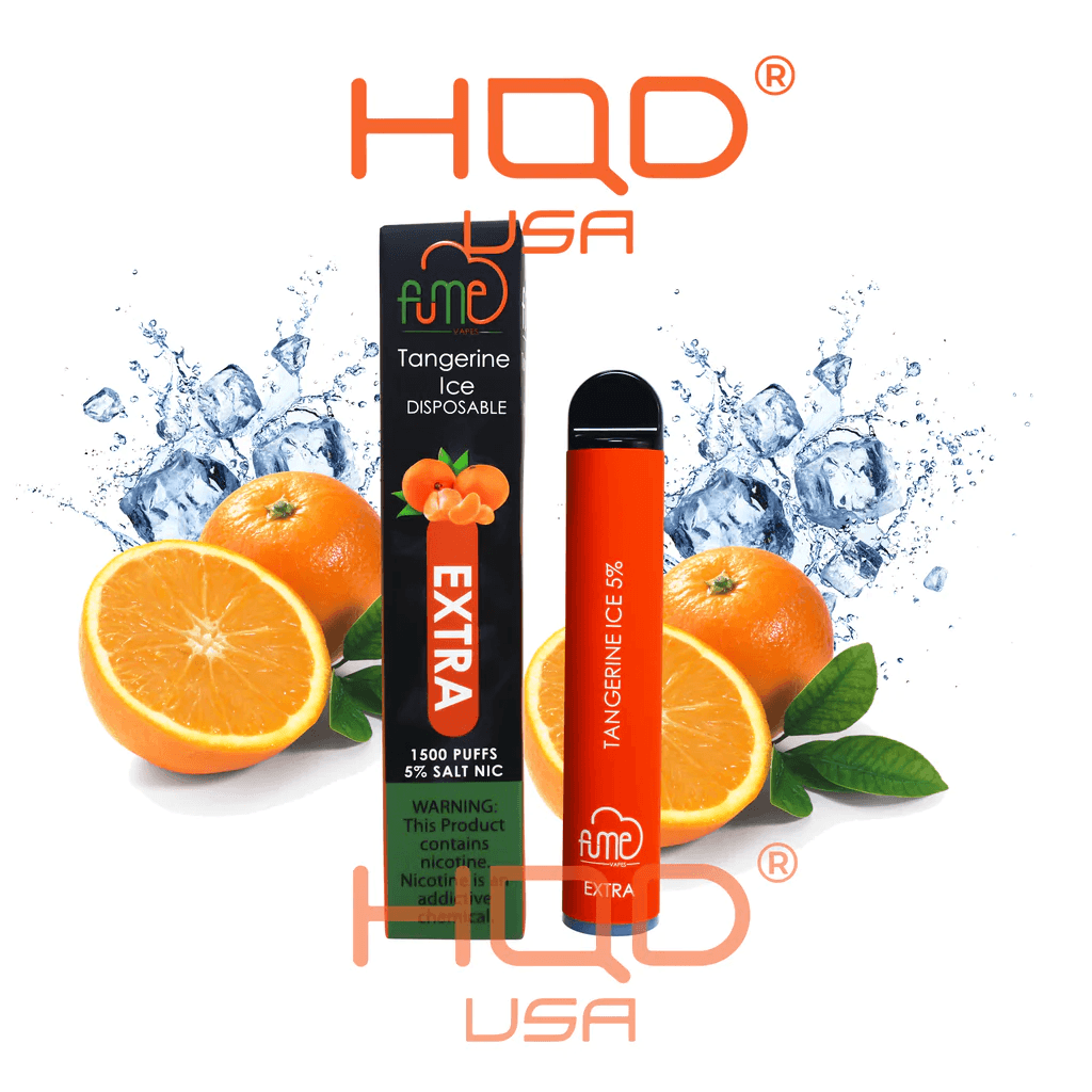 Fume | Extra Disposable Vape Tangerine Ice 1500 Puffs