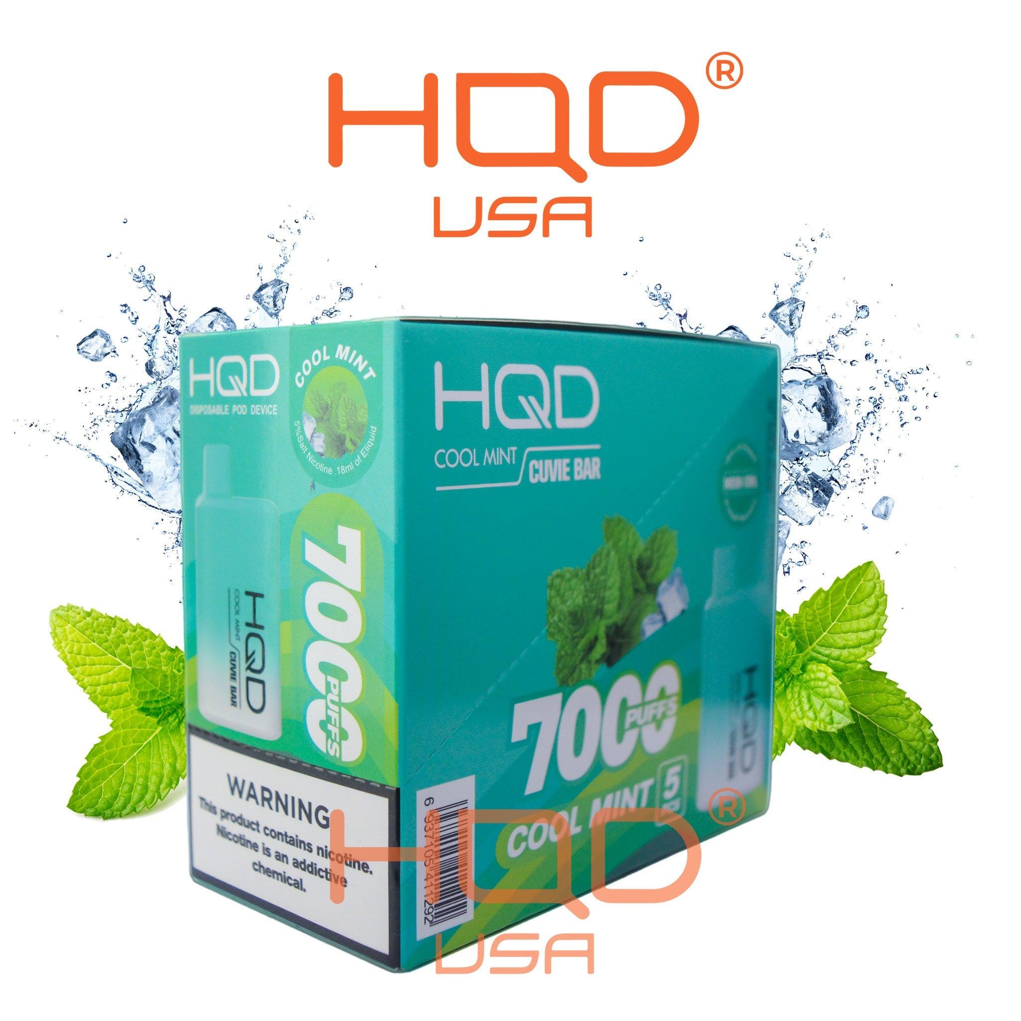 HQD Bar Brick (5 Pieces) Disposable Vape 5% Nicotine - hqdtechusa