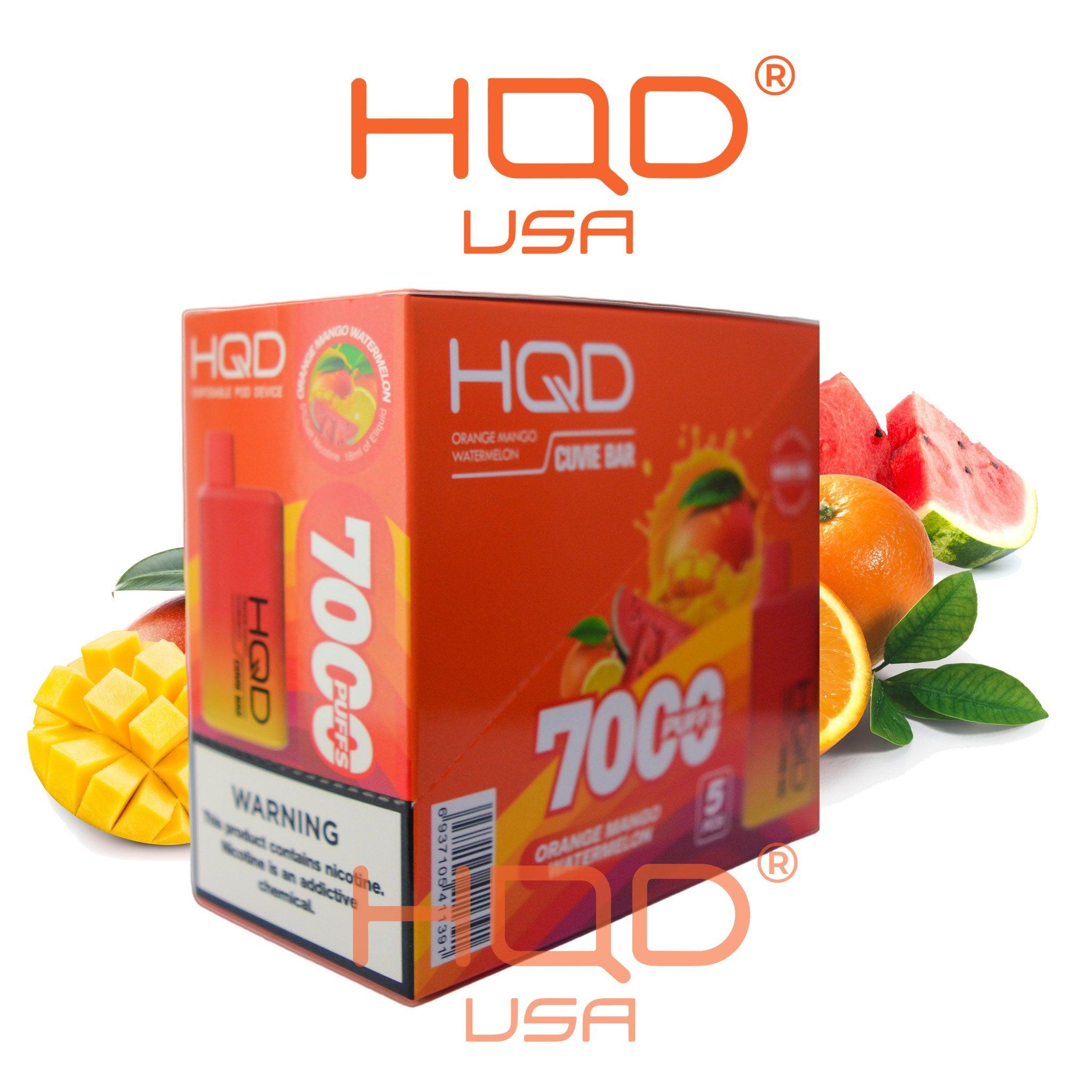 HQD Bar Brick (5 Pieces) Disposable Vape 5% Nicotine - hqdtechusa