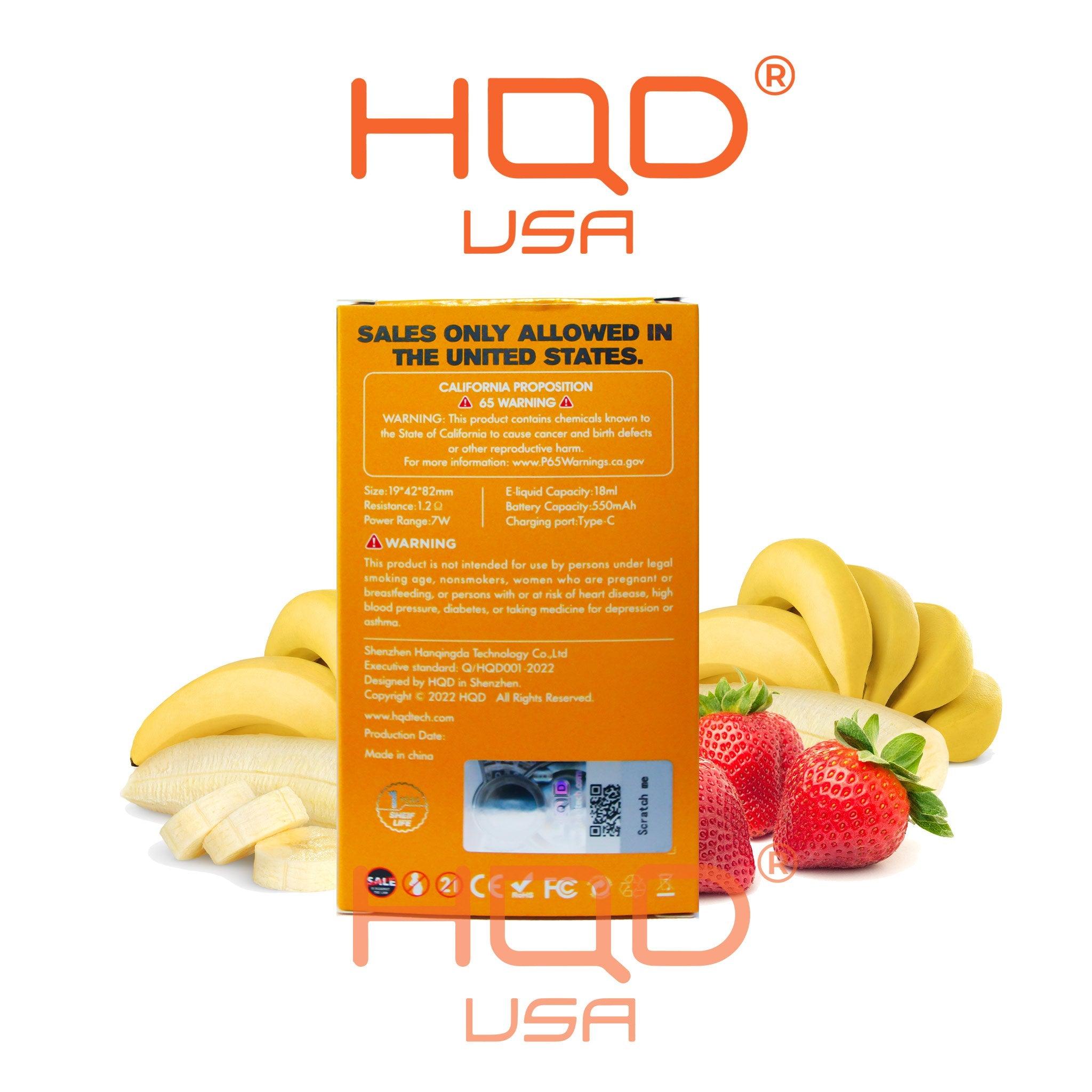 HQD Bar Brick (5 Pieces) Disposable Vape 5% Nicotine - hqdtechusa