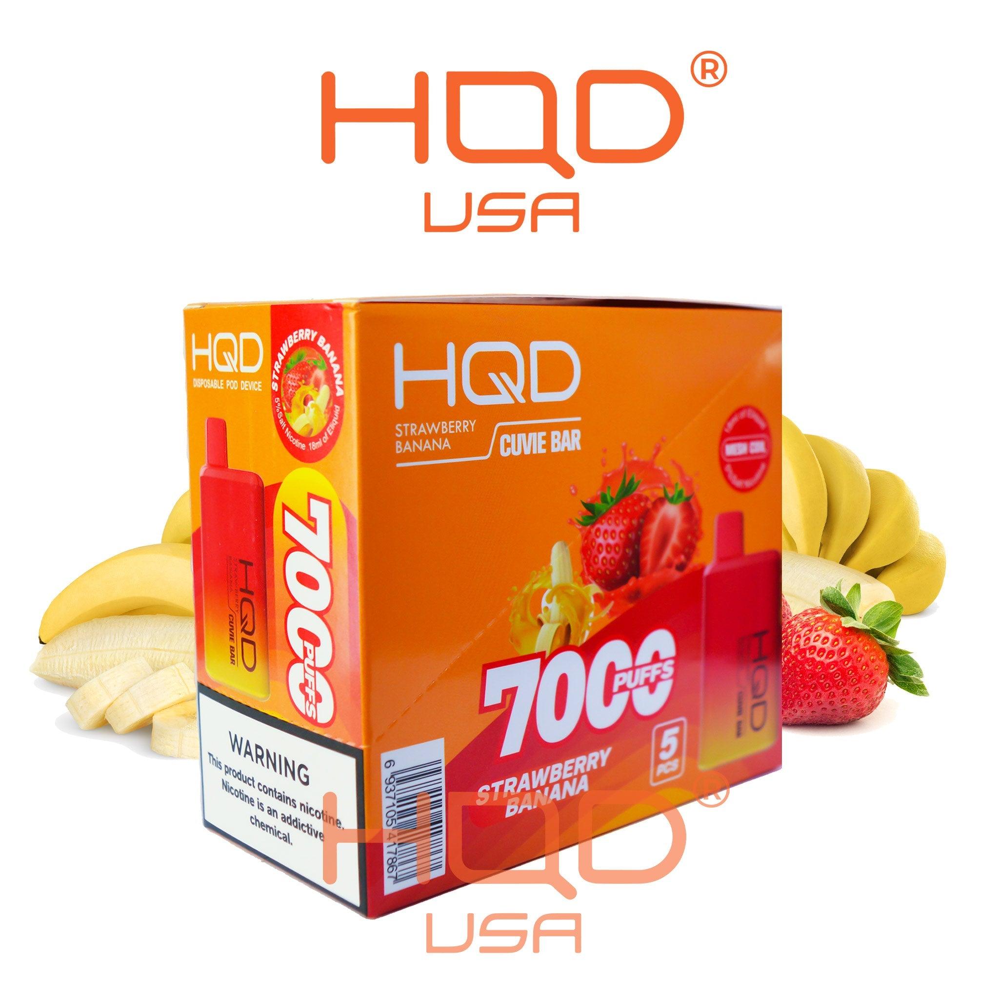 HQD Bar Brick (5 Pieces) Disposable Vape 5% Nicotine - hqdtechusa