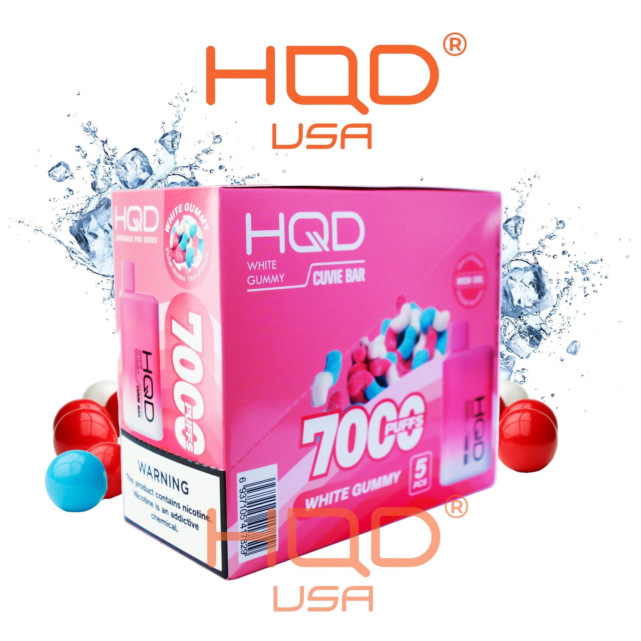 HQD Bar Brick (5 Pieces) Disposable Vape 5% Nicotine - hqdtechusa