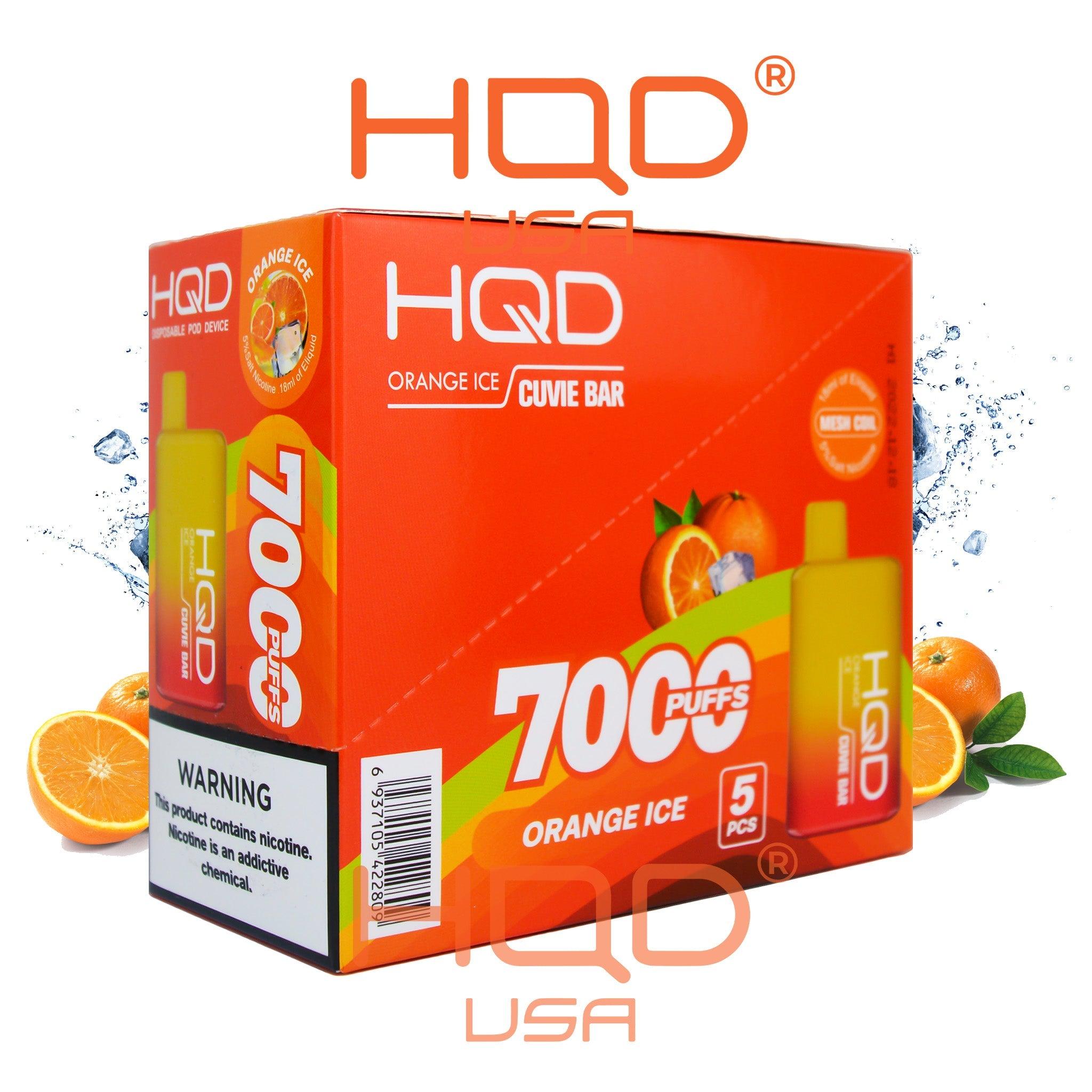 HQD Bar Brick (5 Pieces) Disposable Vape 5% Nicotine - hqdtechusa