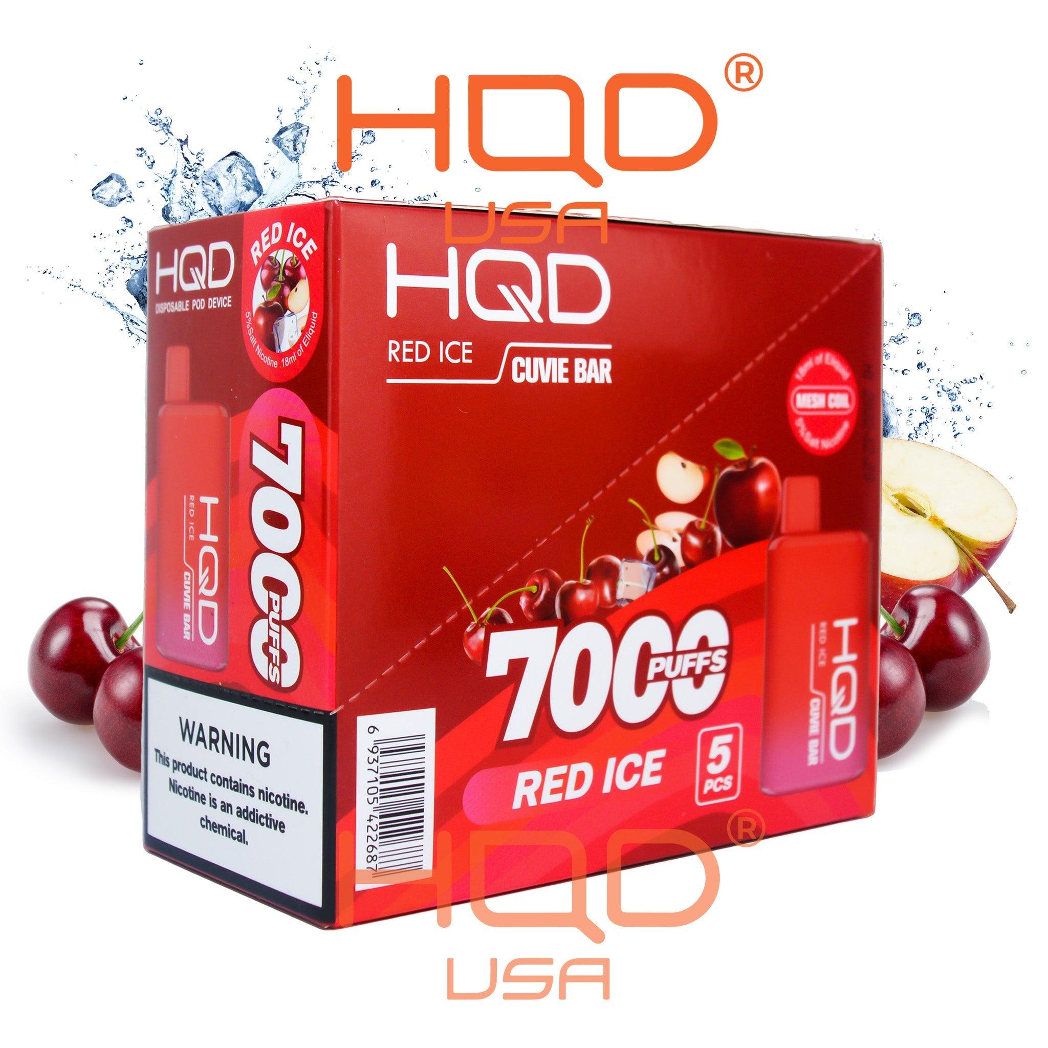 HQD BAR RED ICE