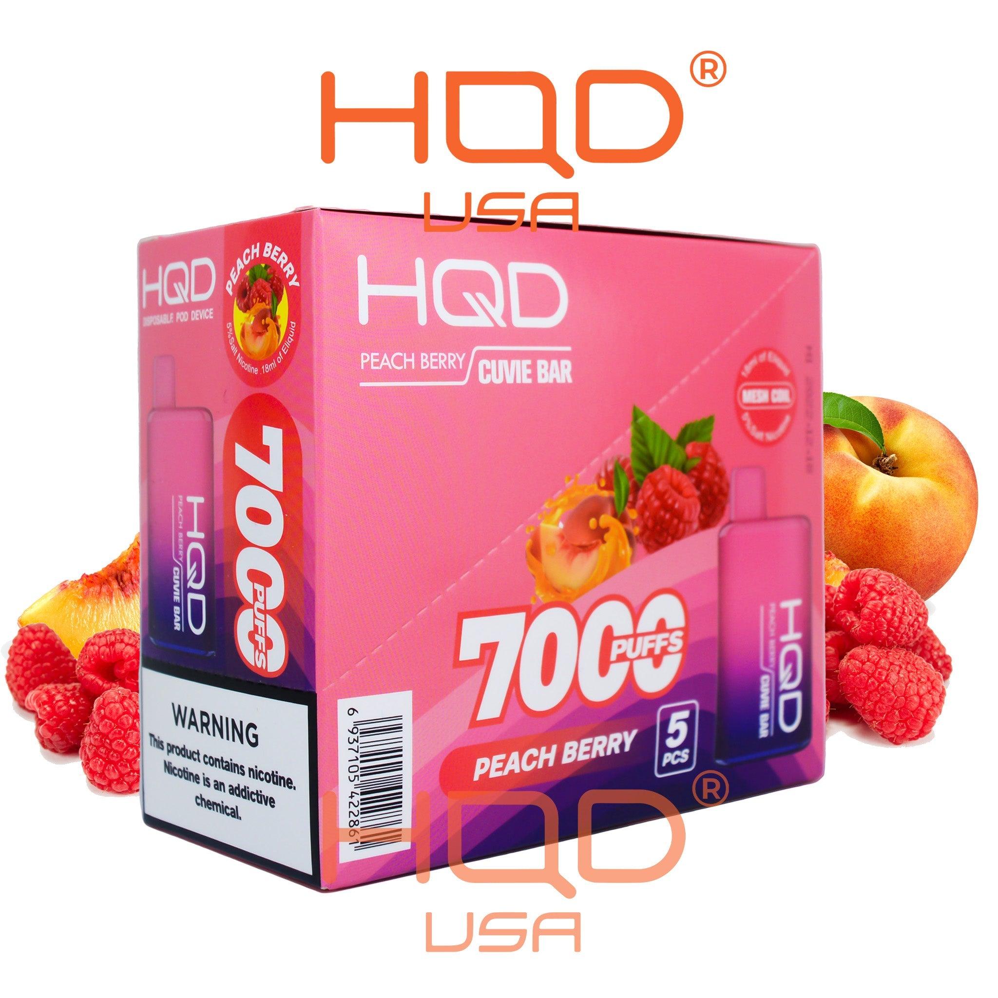 HQD Bar Brick (5 Pieces) Disposable Vape 5% Nicotine - hqdtechusa