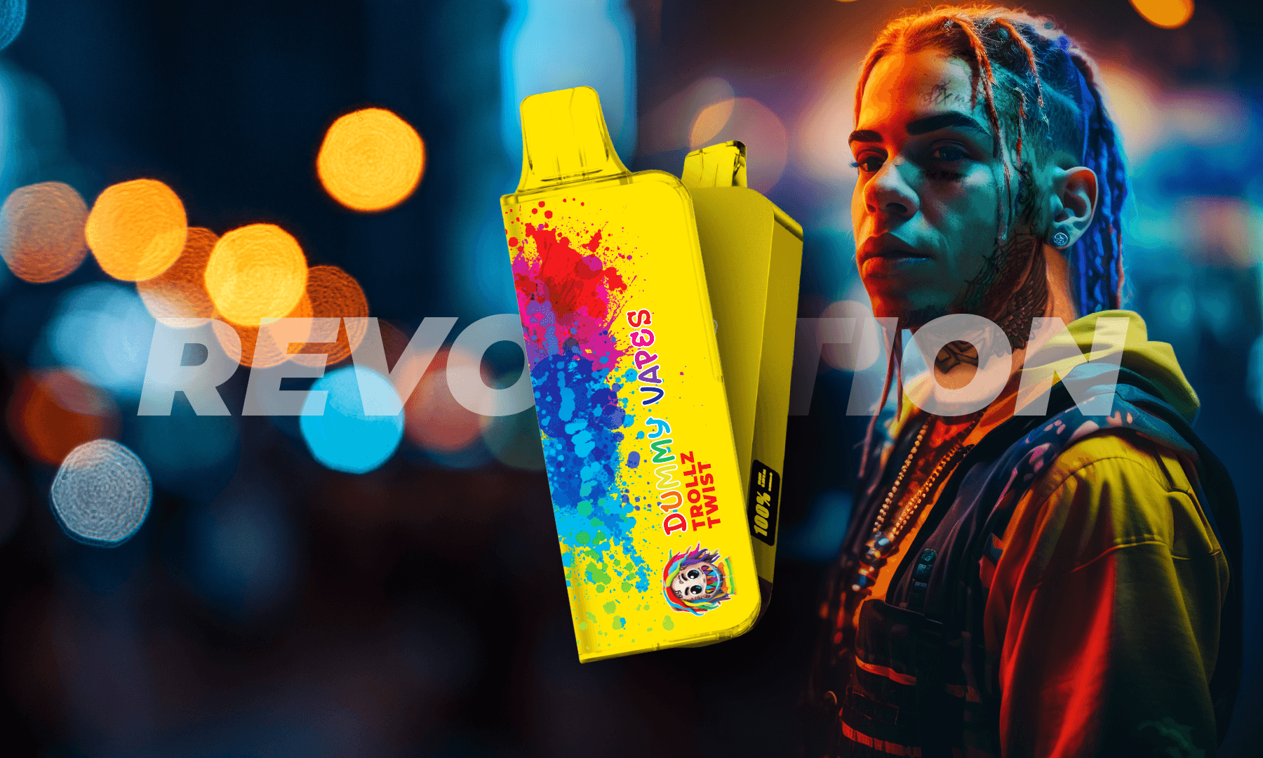 Dummy Vapes: The Ultimate Vaping Experience Inspired by Rapper 6ix9ine's Vibrant World - Dummy Vapes