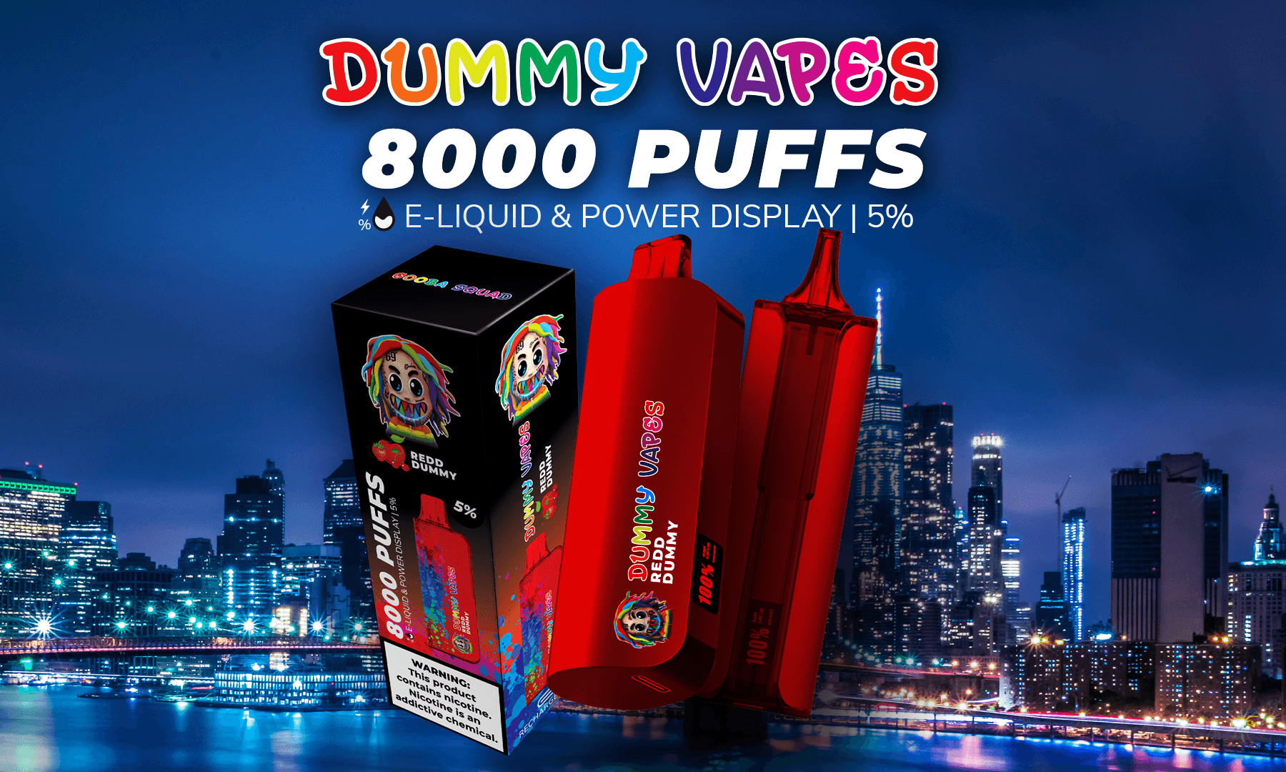 Dummy Vapes: The Ultimate Fusion of Music, Style, and Vaping, Brought to You by Rapper 6ix9ine - Dummy Vapes