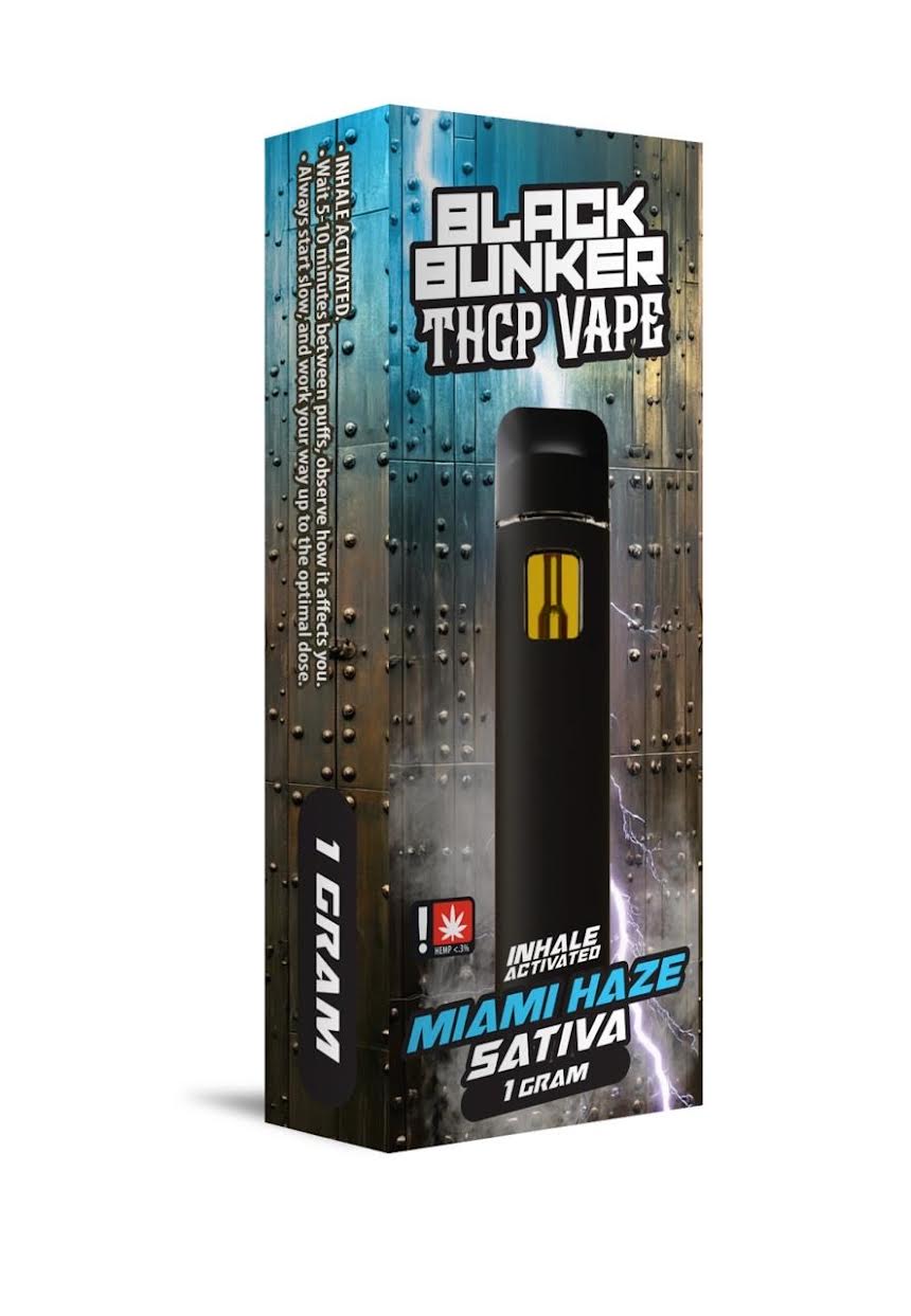 Black Bunker THCp Disposable Vape 1G