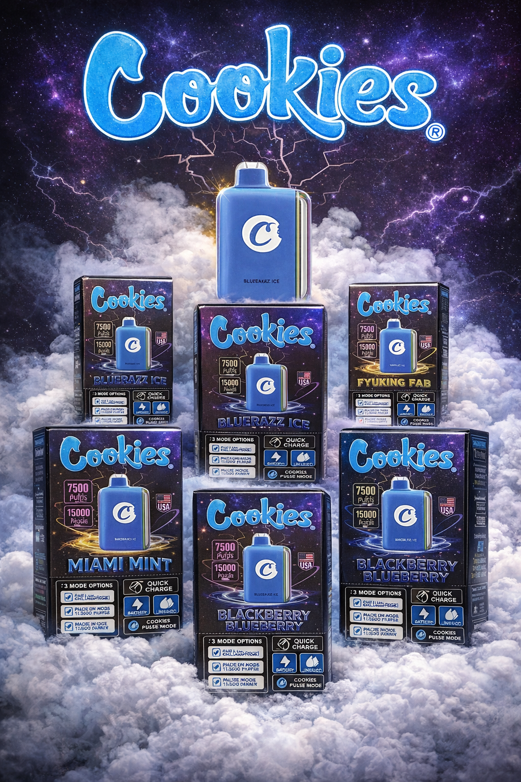 Cookies Pulse 15k Disposable Vape