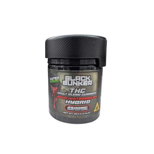 Black Bunker THC Vault Blend Gummies 2500MG (5Ct) - Dummy Vapes