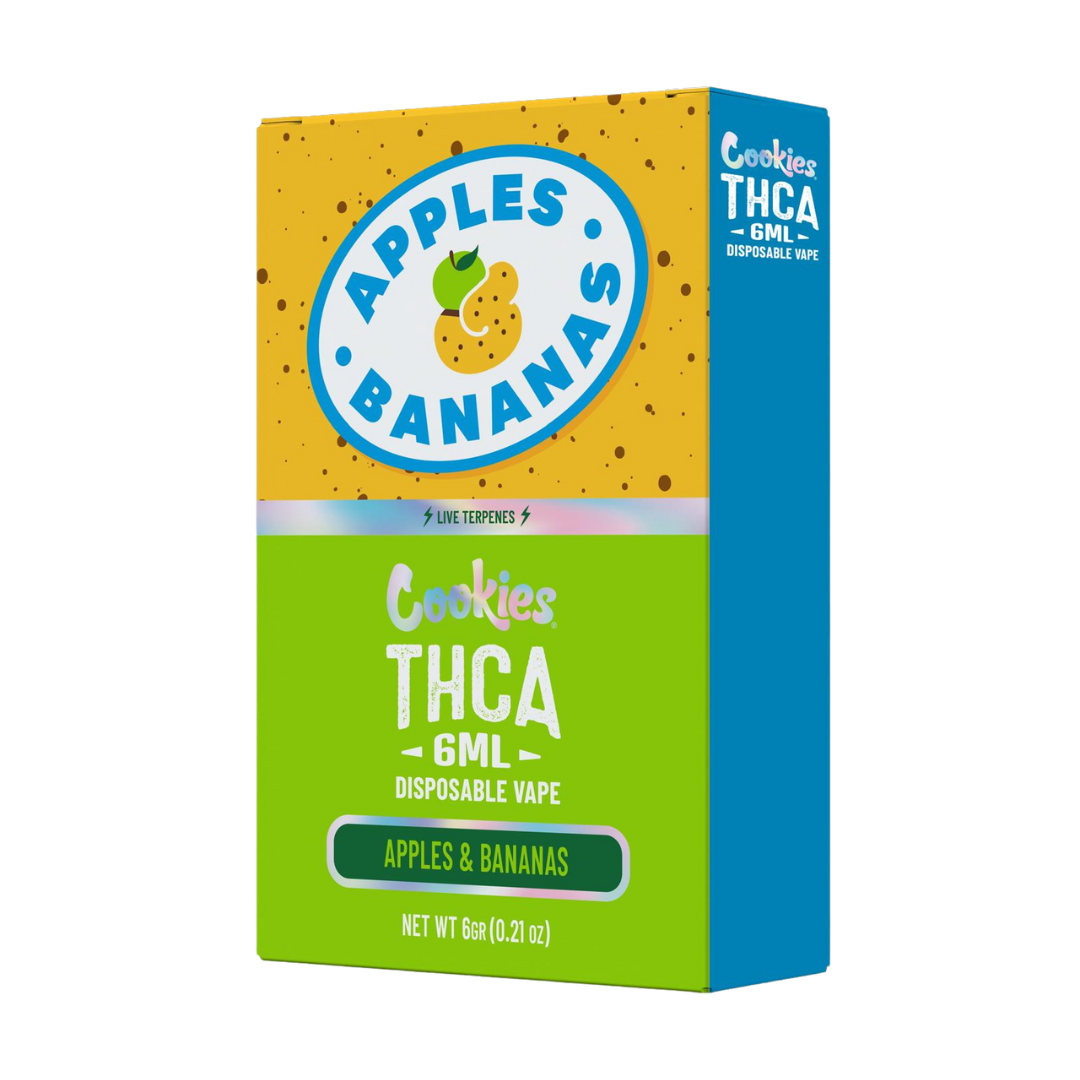 Cookies THCa 6 Gram Disposable Vape - Apples & Bananas