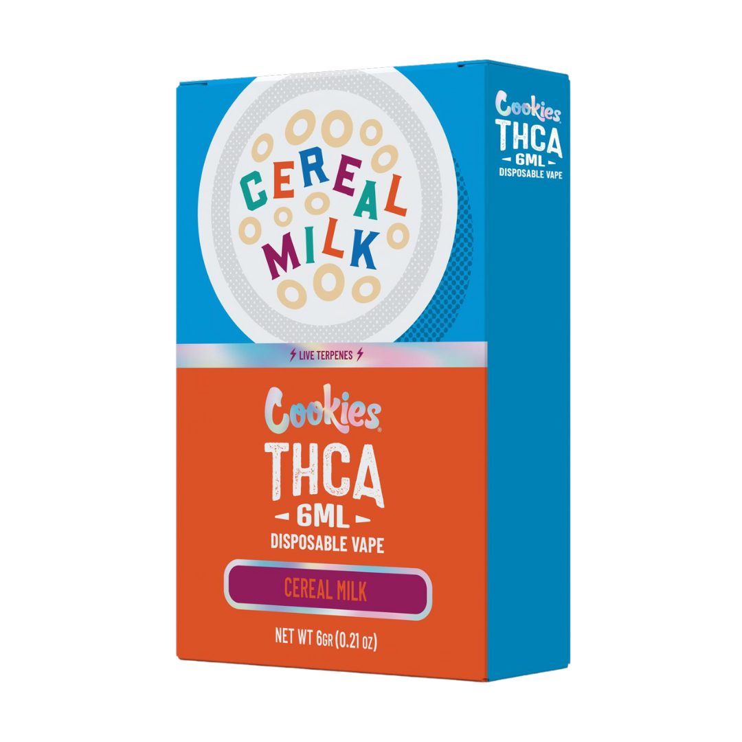 Cookies THCa 6 Gram Disposable Vape - Cereal Milk