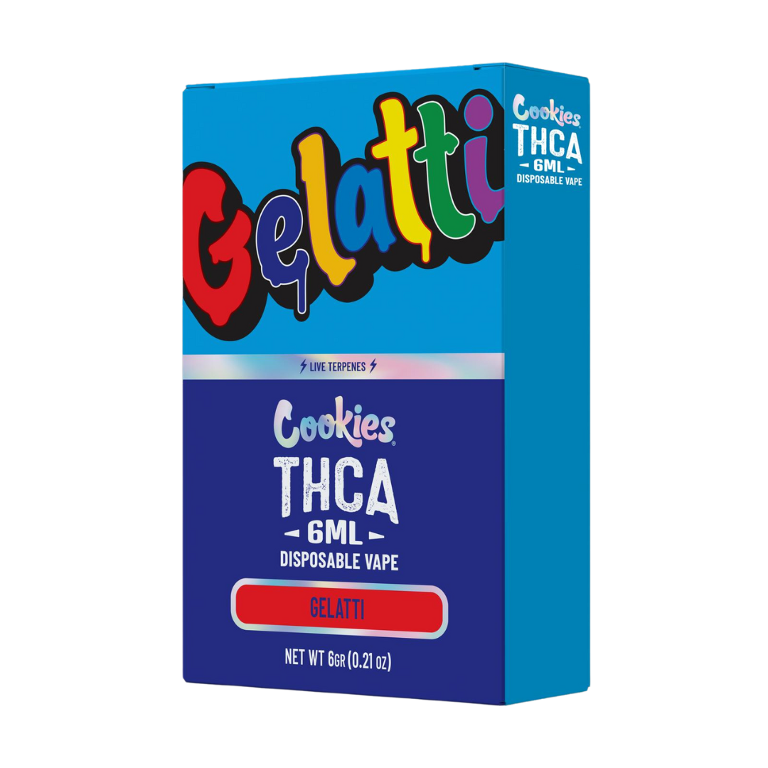 Cookies THCa 6 Gram Disposable Vape - Gelatti