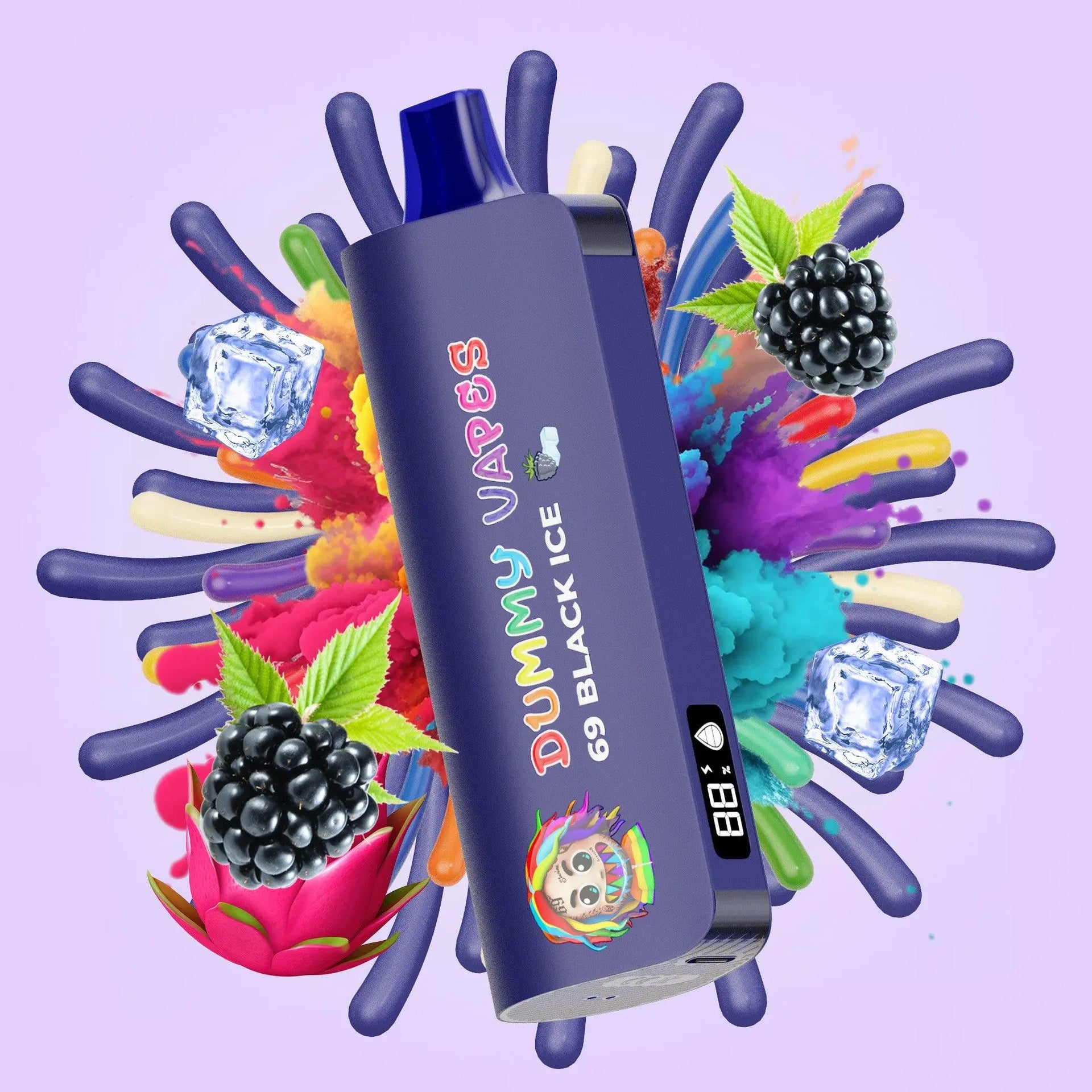 Dummy Vape Best Vape 8000 Puffs | E-Liquid & Power Display (5%)