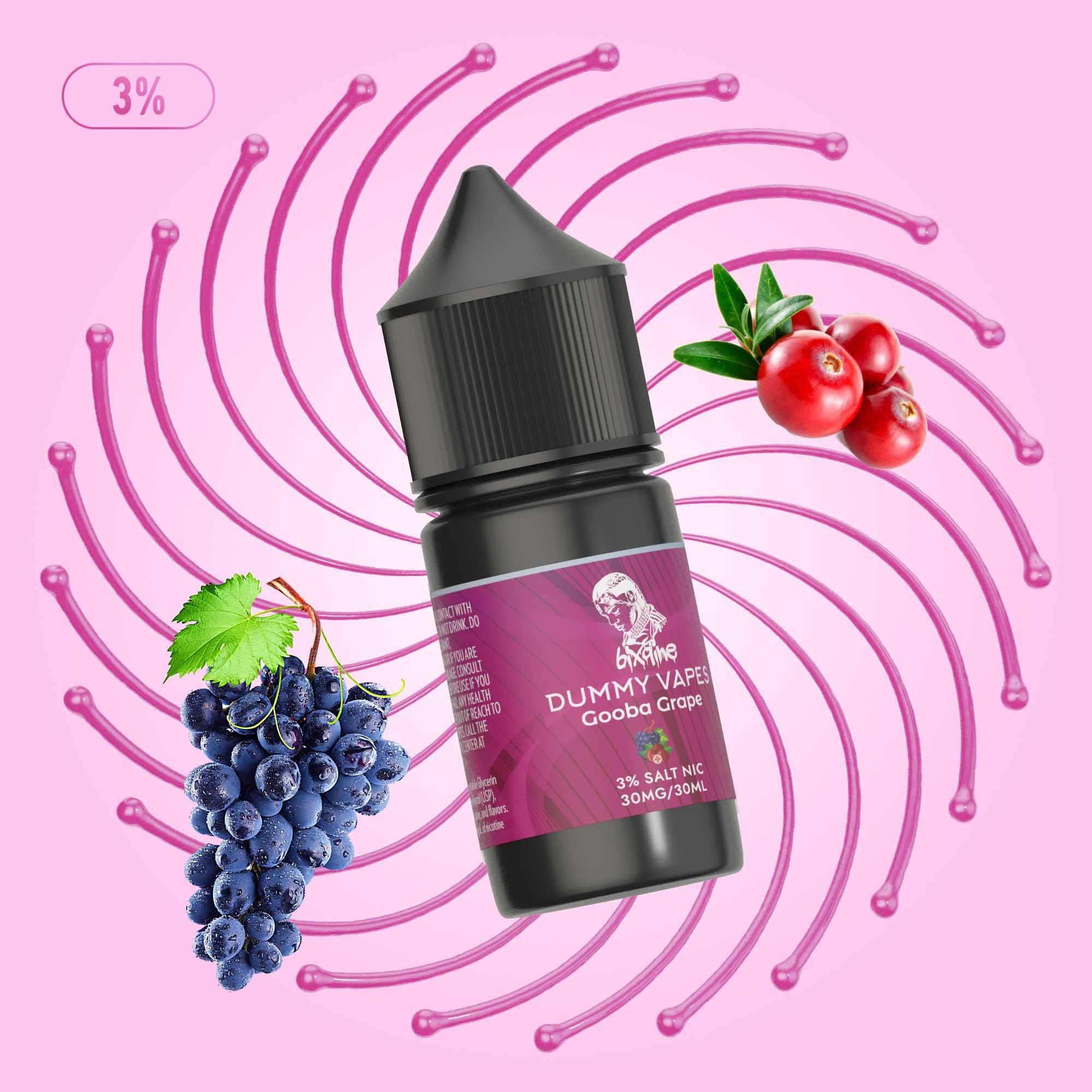 Dummy Vapes 3% Nicotine Salt E-Liquid 30mL Bottle Dummy Vapes 3% Nicotine Salt E-Liquid 30mL Bottle