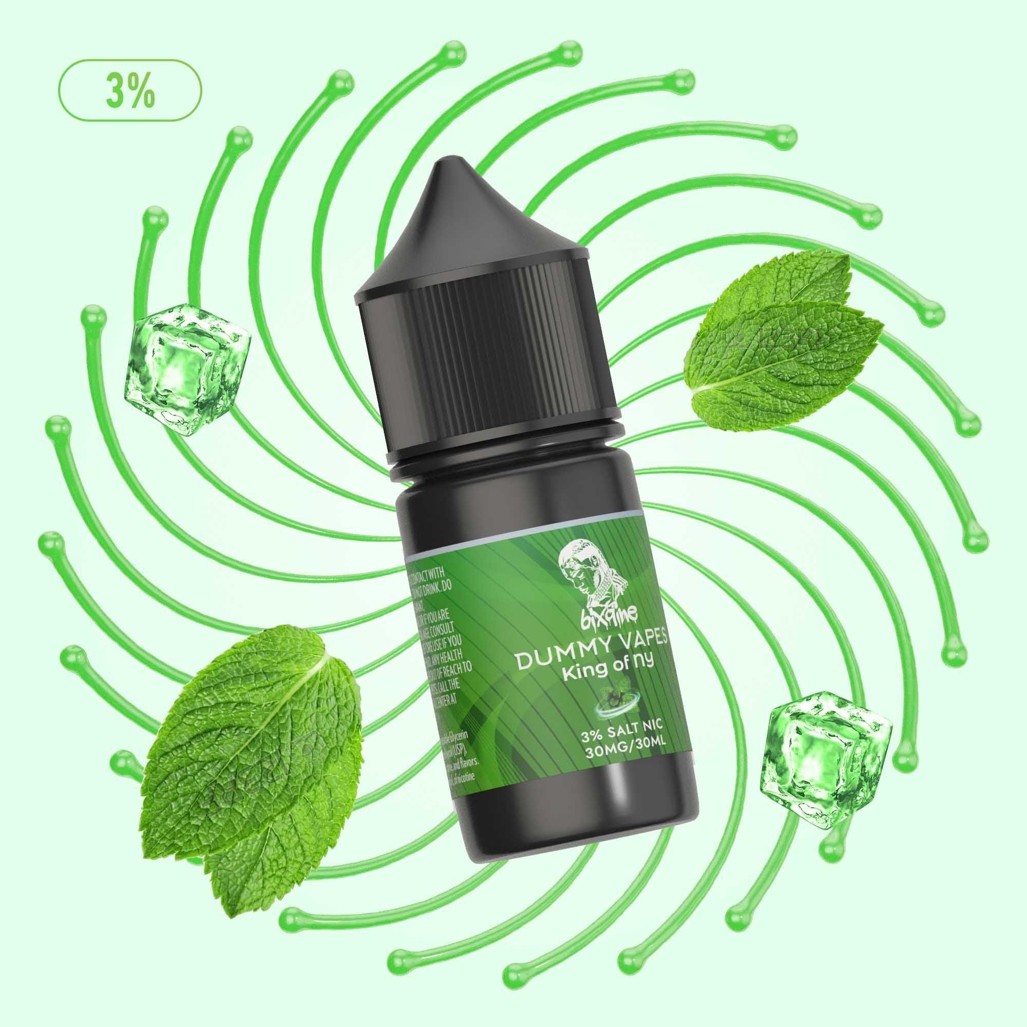 Dummy Vapes 3% Nicotine Salt E-Liquid 30mL Bottle Dummy Vapes 3% Nicotine Salt E-Liquid 30mL Bottle