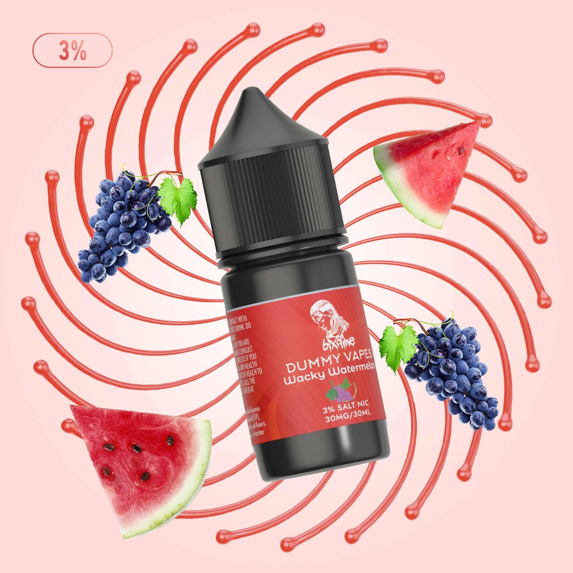 Dummy Vapes 3% Nicotine Salt E-Liquid 30mL Bottle Dummy Vapes 3% Nicotine Salt E-Liquid 30mL Bottle