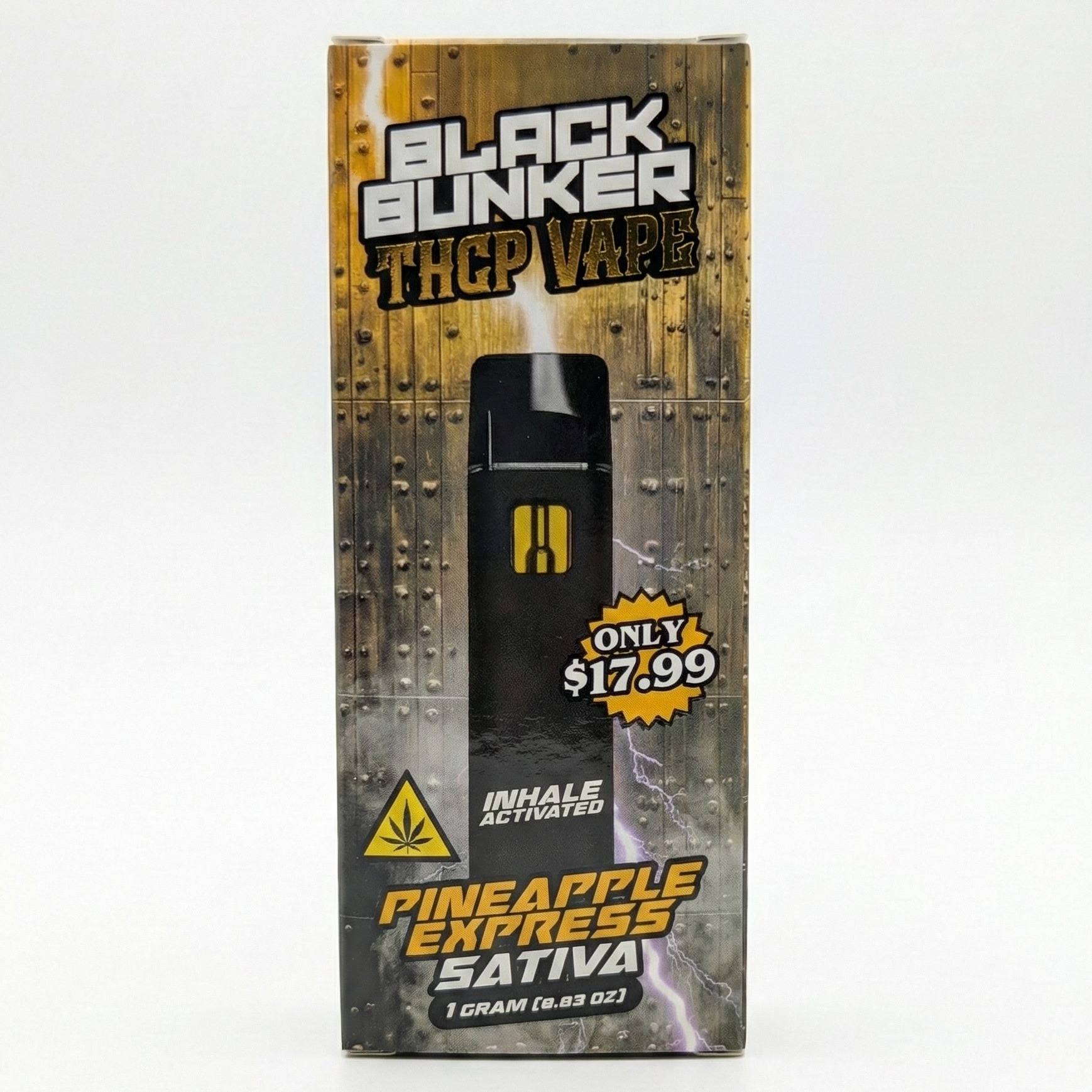 Black Bunker THCp Disposable Vape 1G - Dummy Vapes