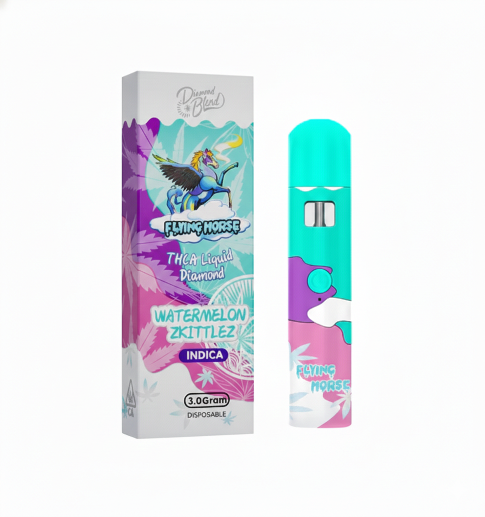 Flying Horse THCp Liquid Diamonds Disposable Vape 3G - Dummy Vapes