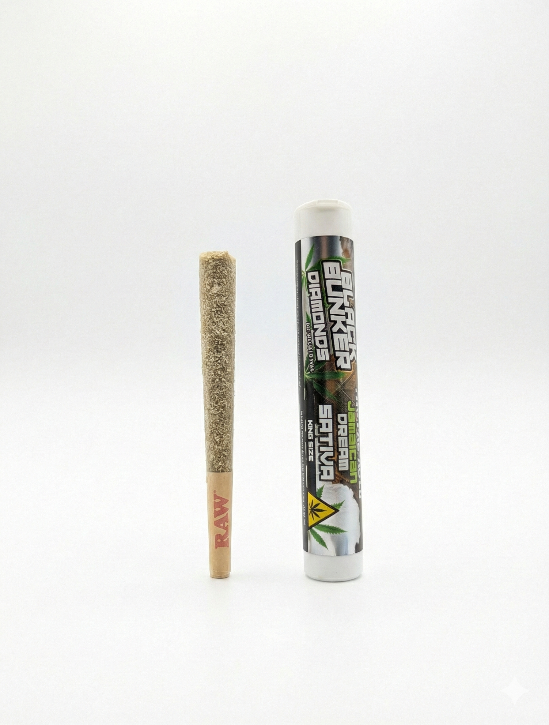 Black Bunker Diamond THC Pre Rolls 2G (1Ct) - Dummy Vapes