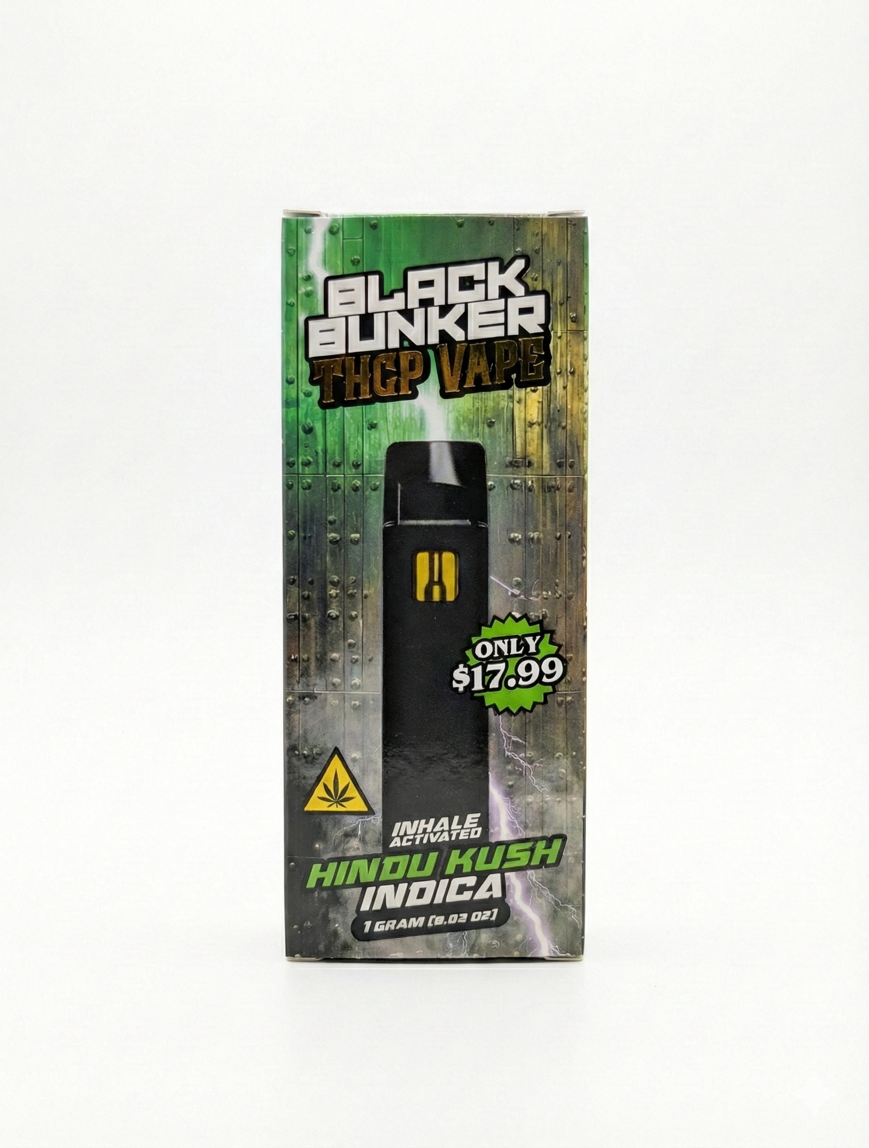 Black Bunker THCp Disposable Vape 1G - Dummy Vapes
