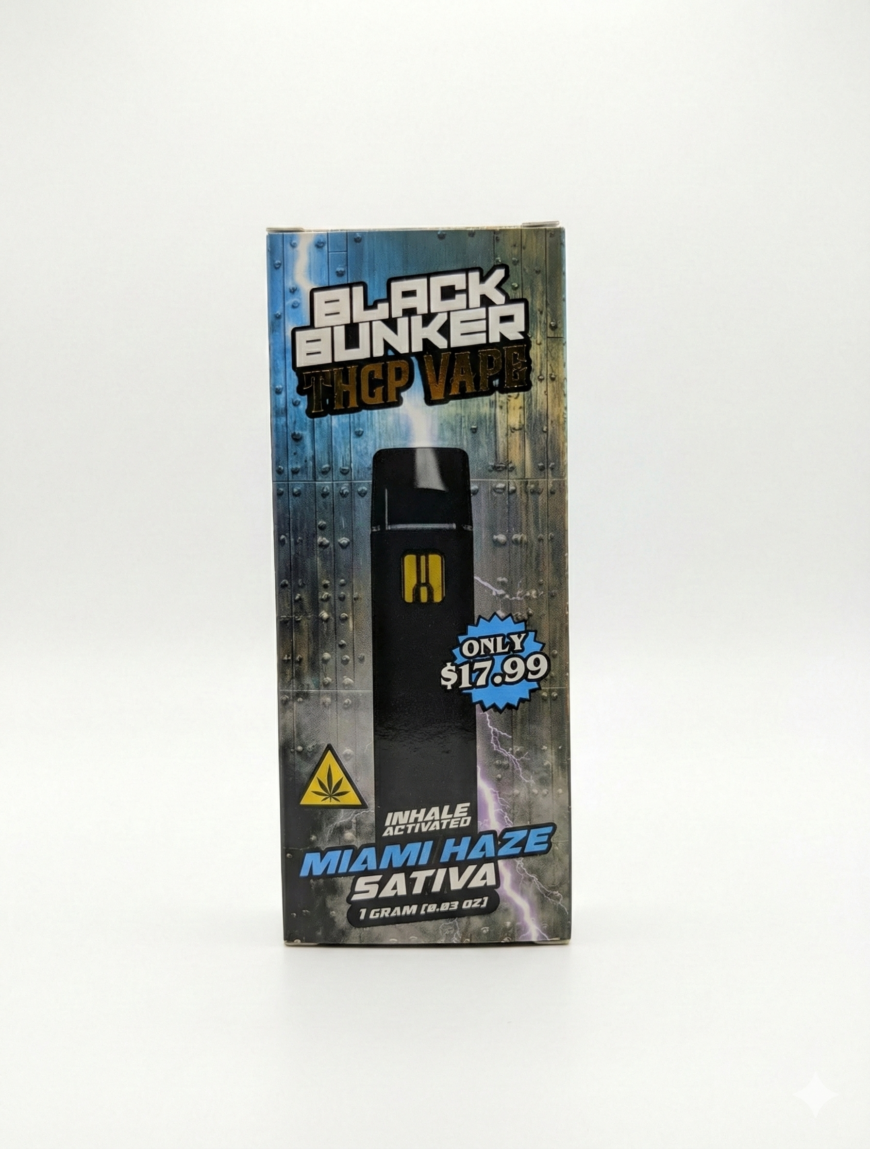 Black Bunker THCp Disposable Vape 1G - Dummy Vapes