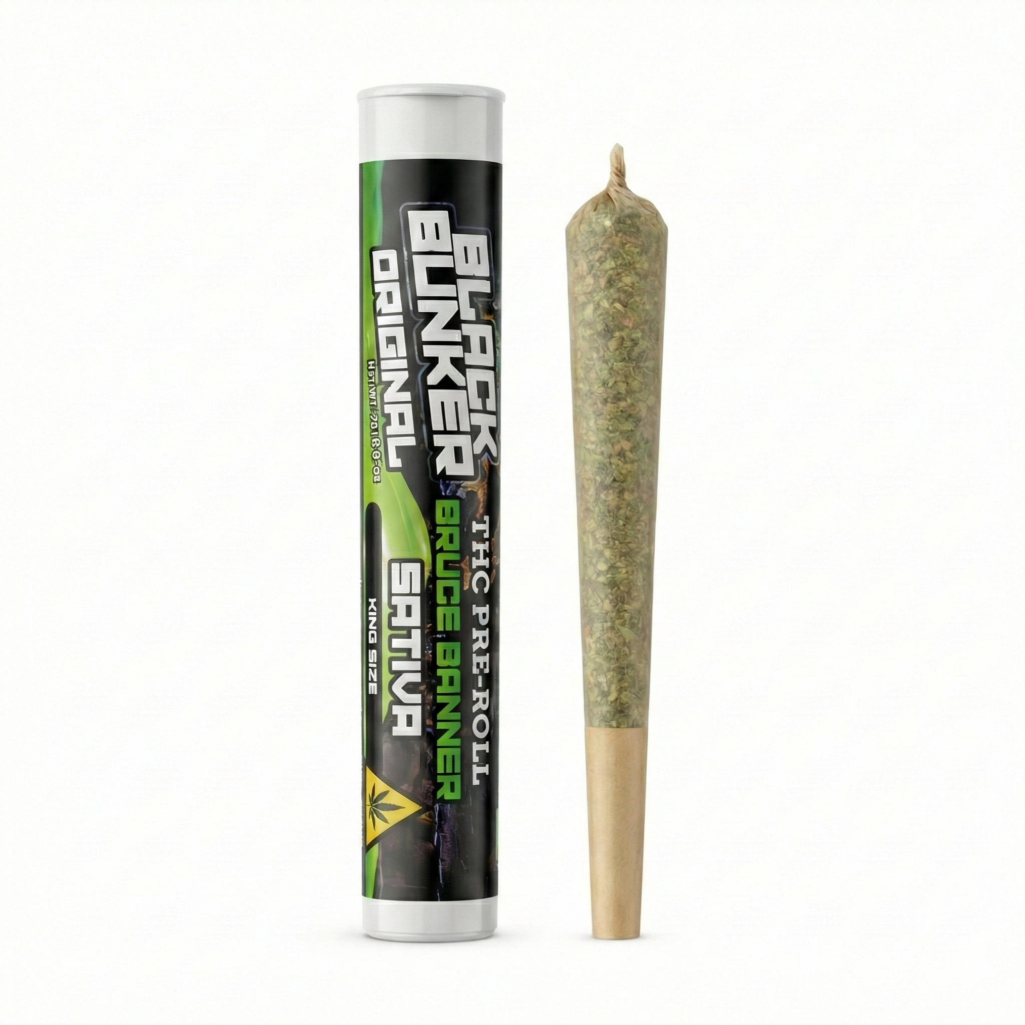 Black Bunker Original THC Pre Rolls 2G (1Ct) - Dummy Vapes