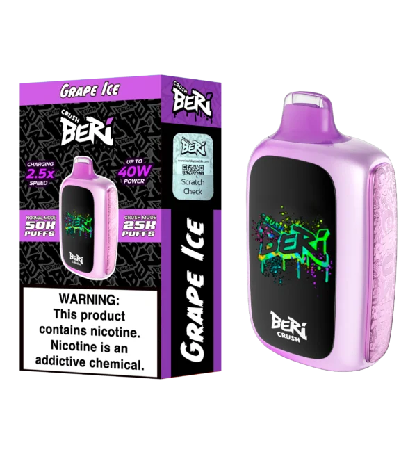 Beri Crush 50k Disposable Vape - Dummy Vapes