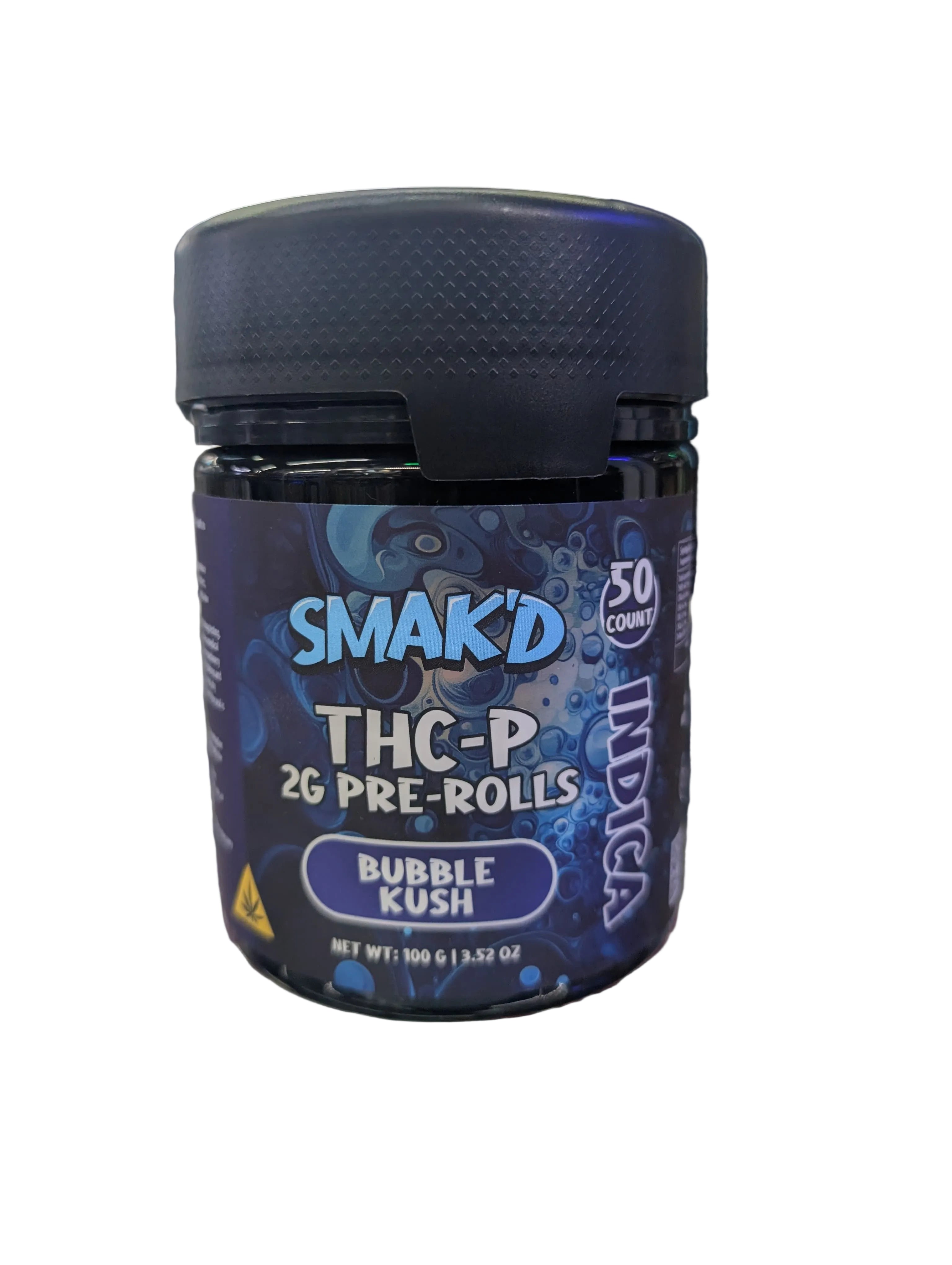 SMAK'D THCp Pre Rolls Jar 2G (50Ct) - Dummy Vapes