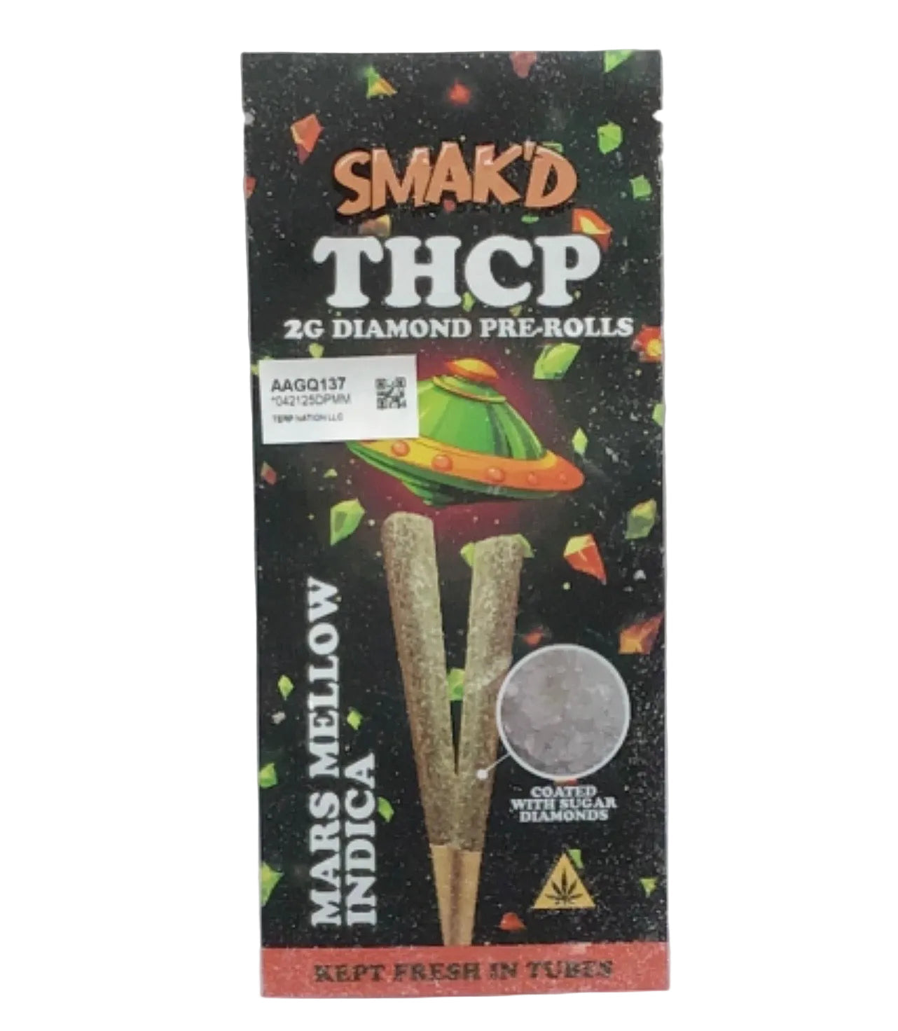 Smak'd THCp Diamond Pre Roll 4G (2Ct)