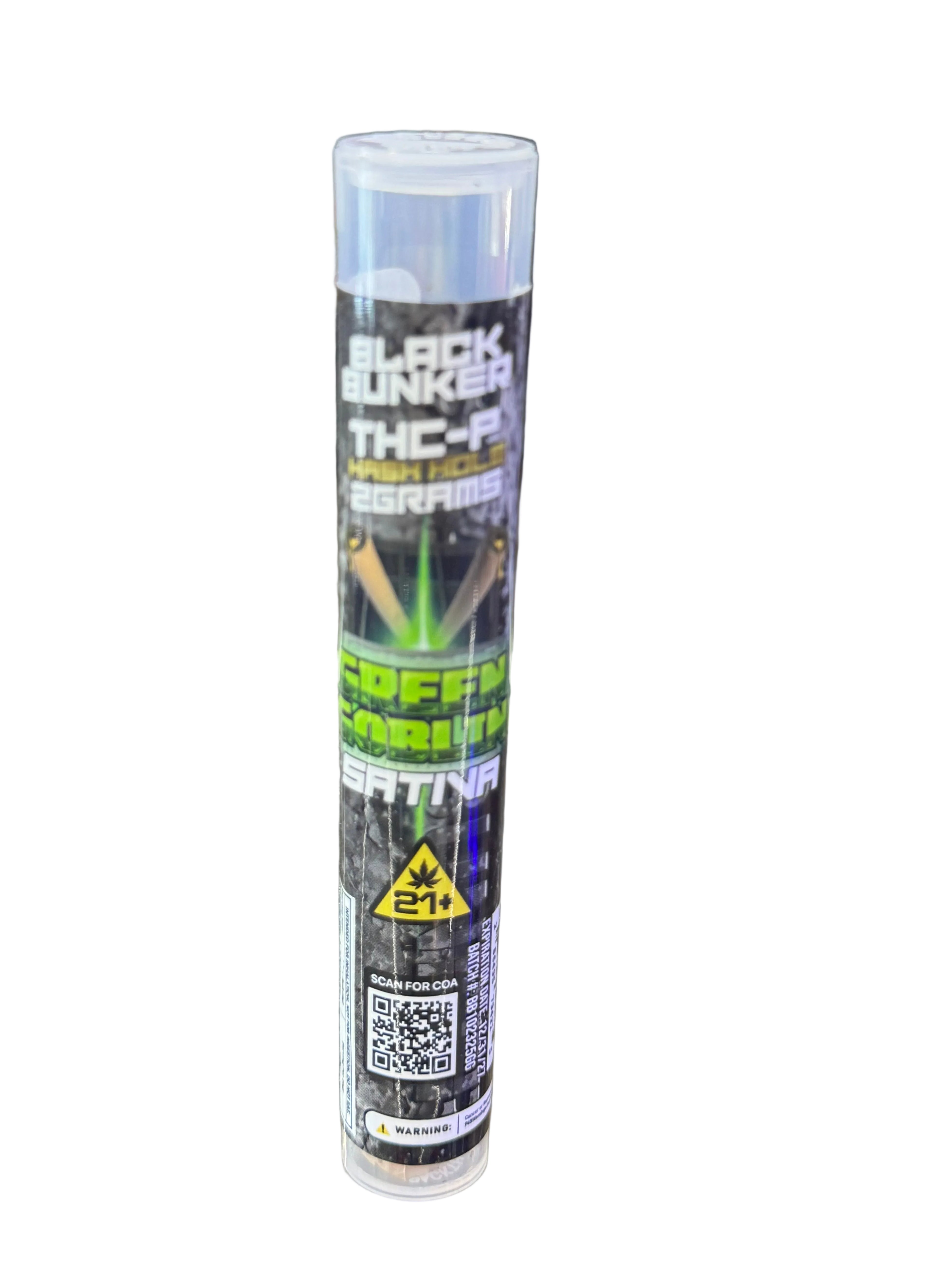 Black Bunker THCp Hash Hole Pre Roll 2G - Dummy Vapes