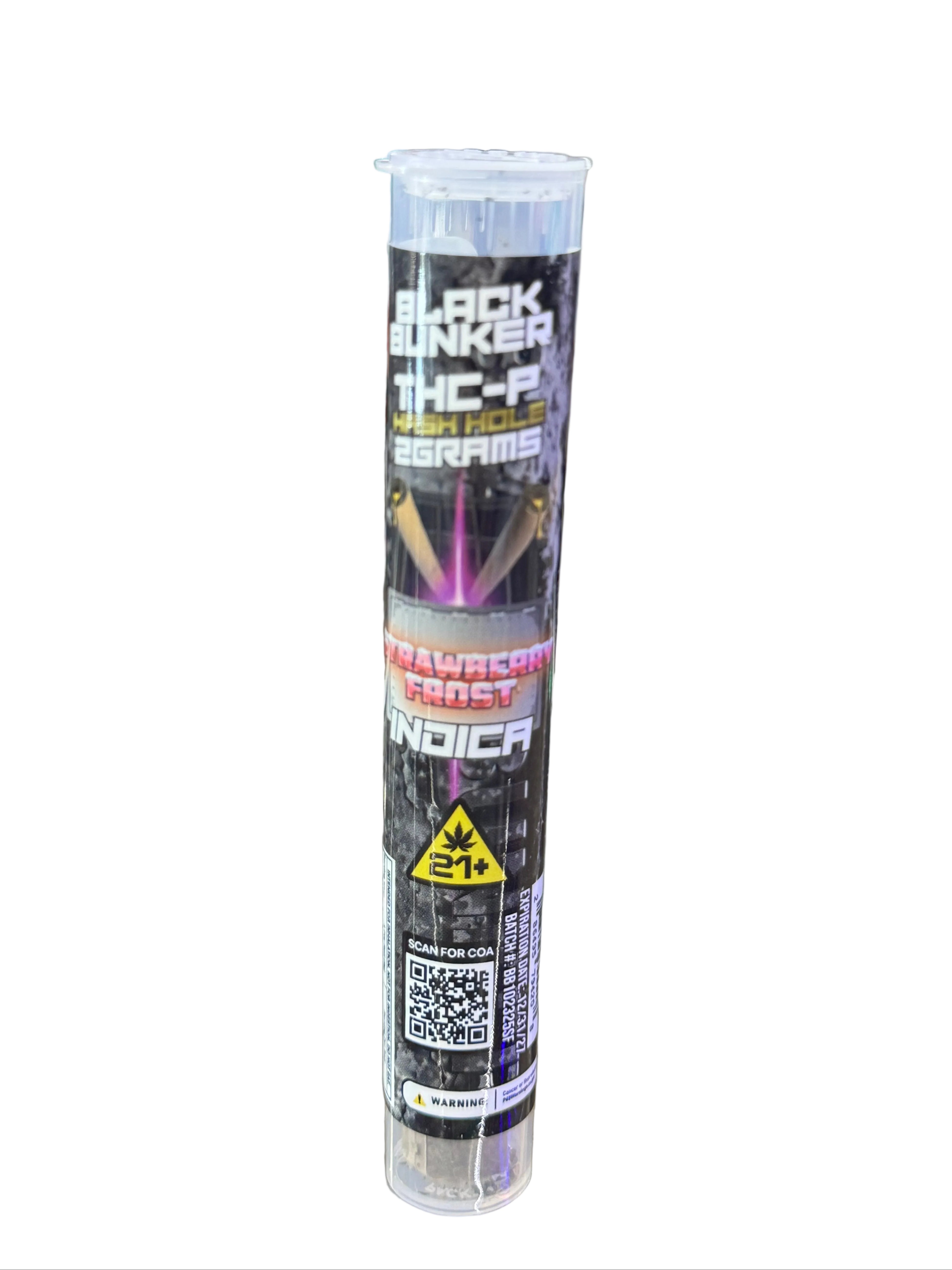 Black Bunker THCp Hash Hole Pre Roll 2G