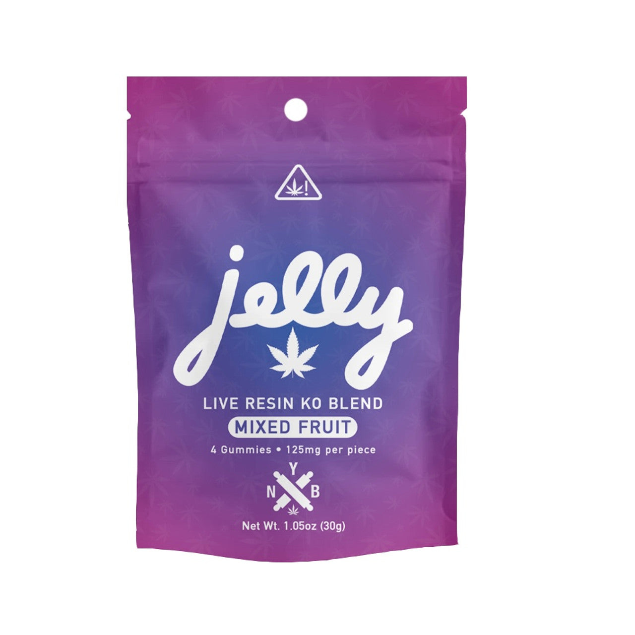 Jelly Delta 8 THC Live Resin Gummies 125mg (4ct) - Dummy Vapes
