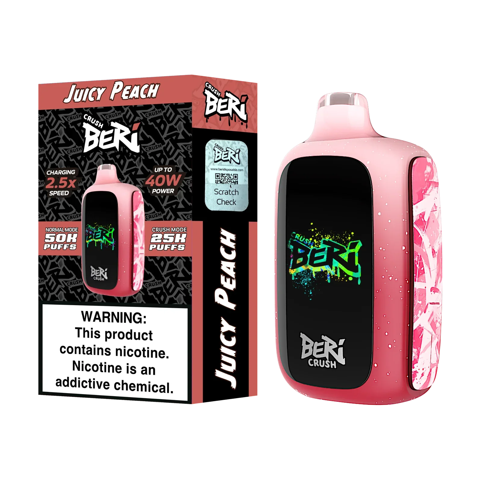 Beri Crush 50k Disposable Vape - Dummy Vapes