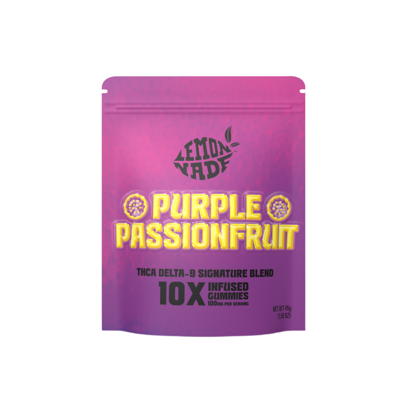 Lemonnade Infused Gummies - Purple Passionfruit