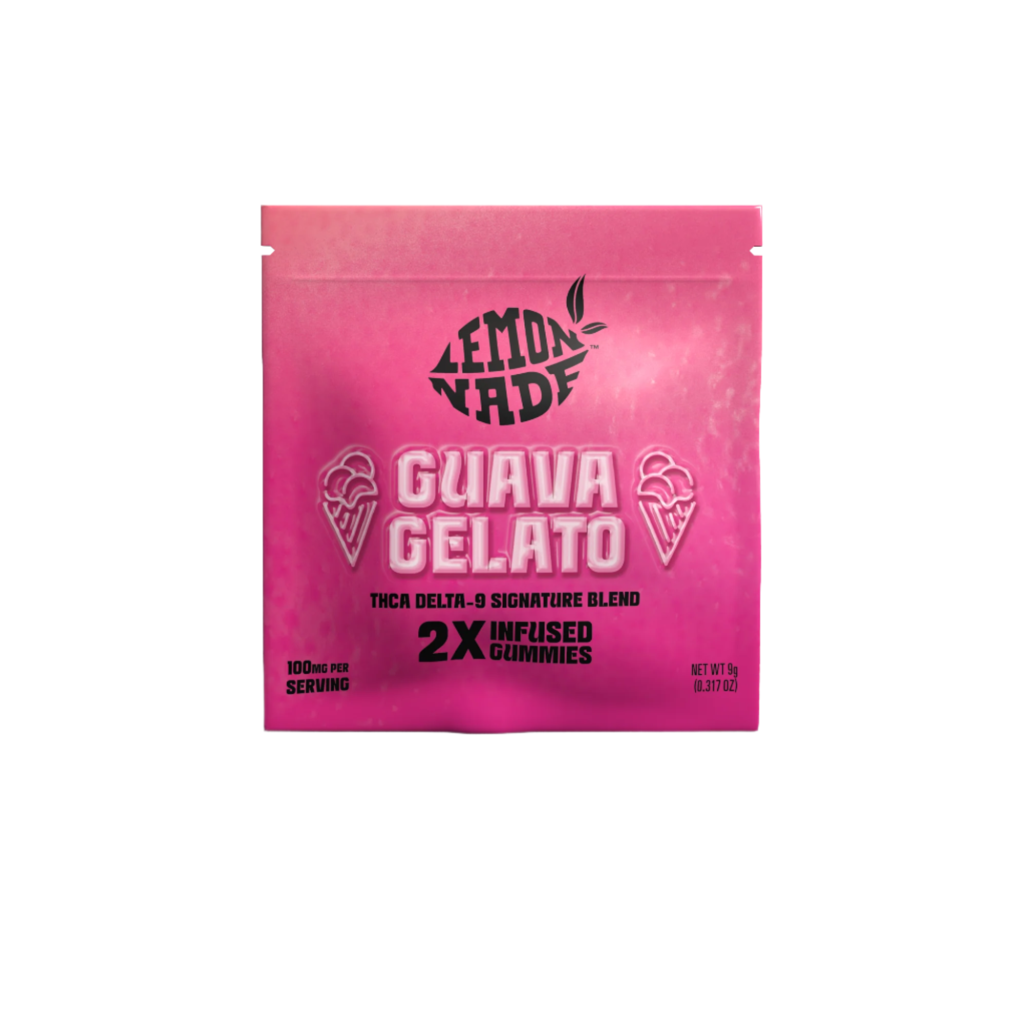 Lemonnade Infused Gummies - Guava Gelato