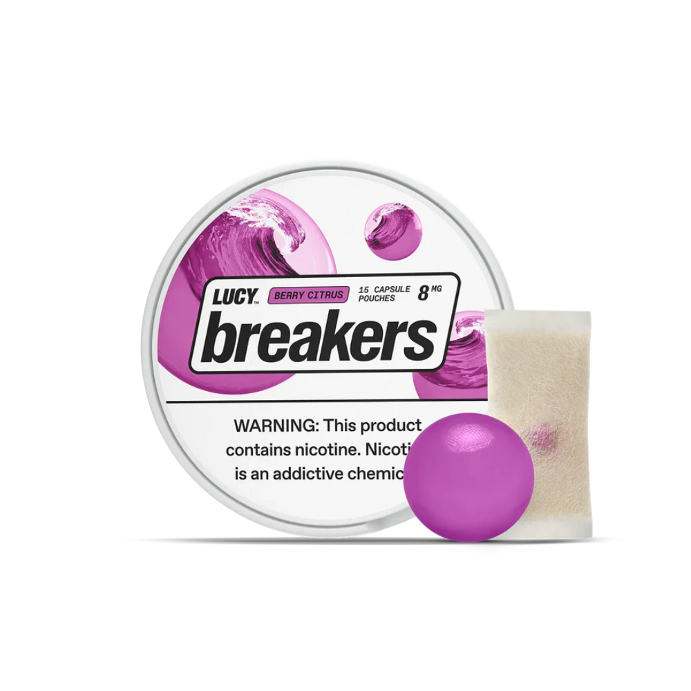 Lucy Breakers Nicotine Pouches 8mg - Berry Citrus