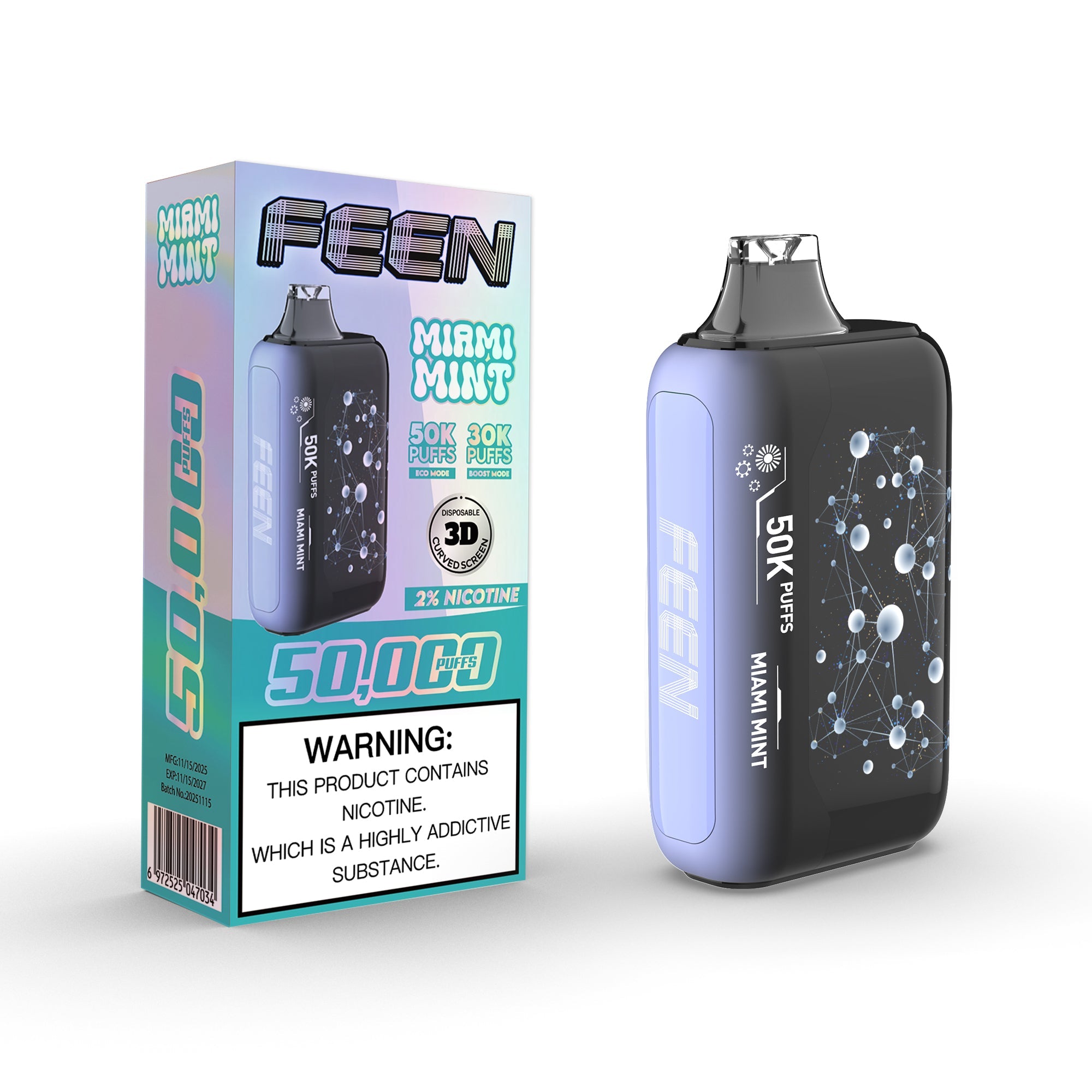 Feen 2% Nicotine 50k Disposable Vape - Dummy Vapes