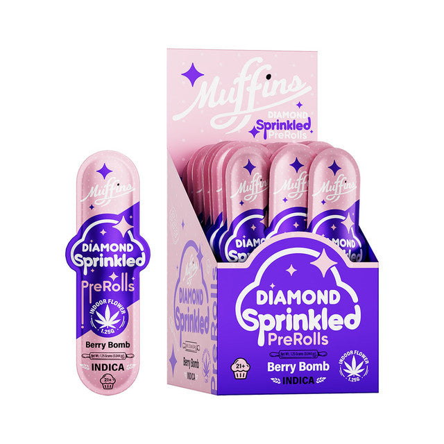 Muffins Diamond Sprinkled 1.25G Pre Rolls (1ct) - Dummy Vapes