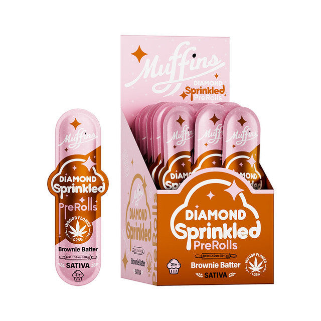 Muffins Diamond Sprinkled 1.25G Pre Rolls (1ct) - Dummy Vapes
