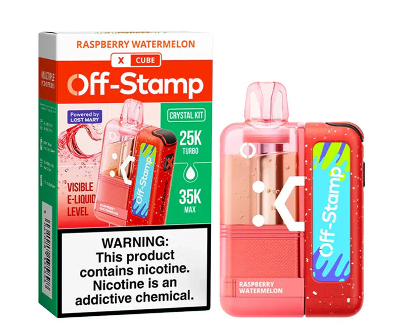 Off Stamp X-Cube 250000 Puff Disposable Vape Kit - Dummy Vapes