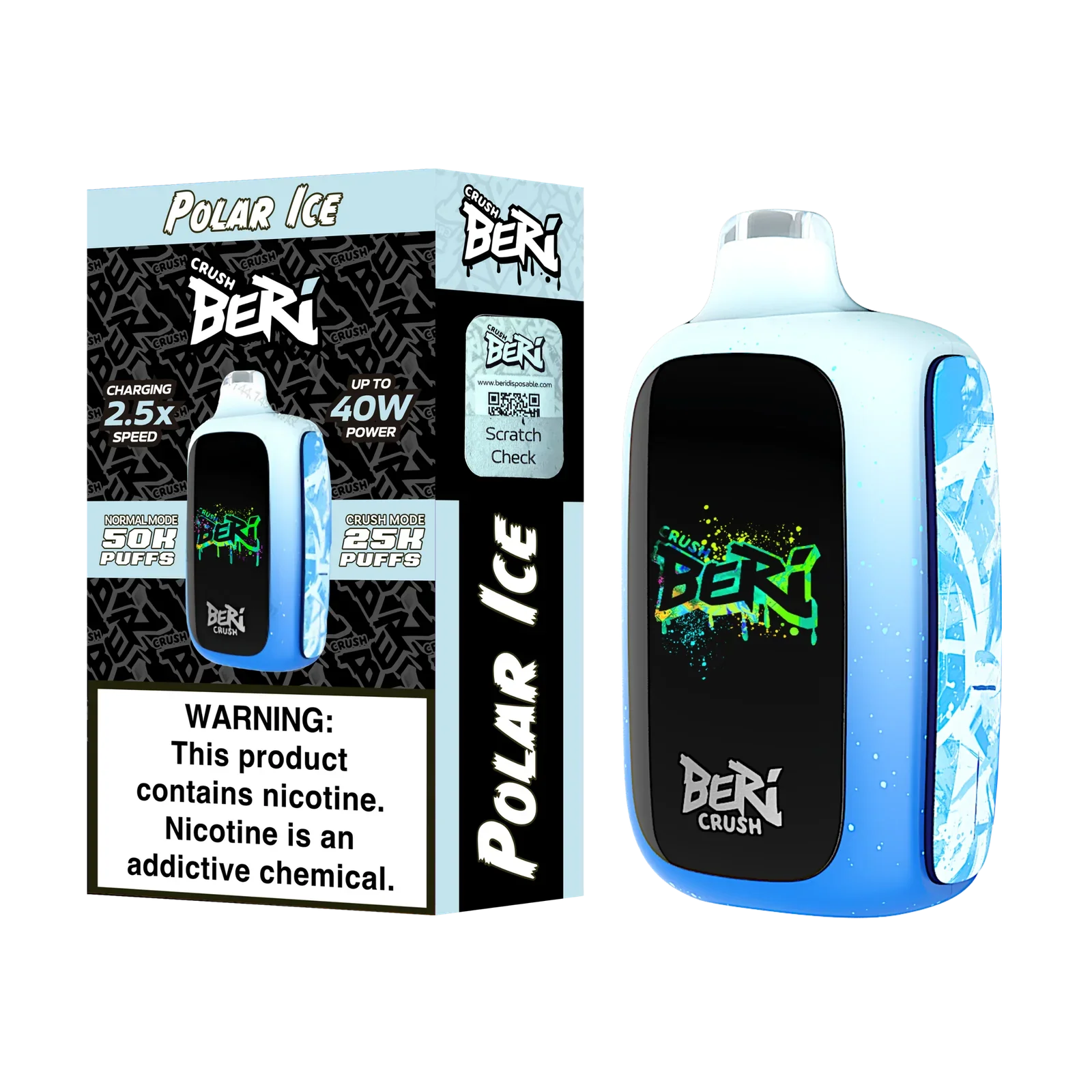 Beri Crush 50k Disposable Vape - Dummy Vapes