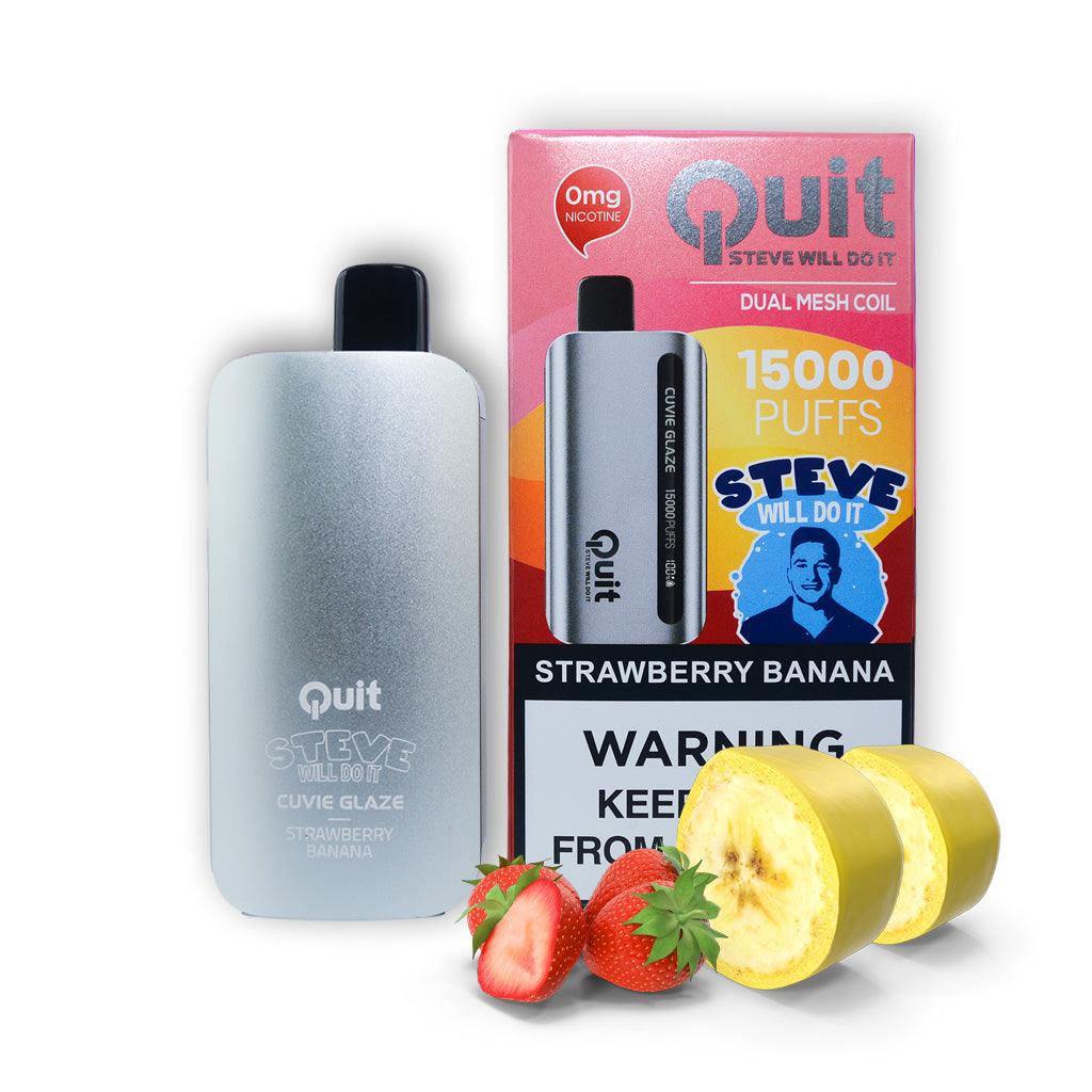 Quit- Steve Will Do It! Cuvie Glaze (0% Nicotine) Quit- Steve Will Do It! Cuvie Glaze (0% Nicotine)