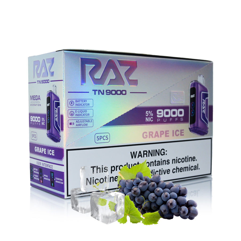 RAZ TN9000 (5 Pack) - Dummy Vapes